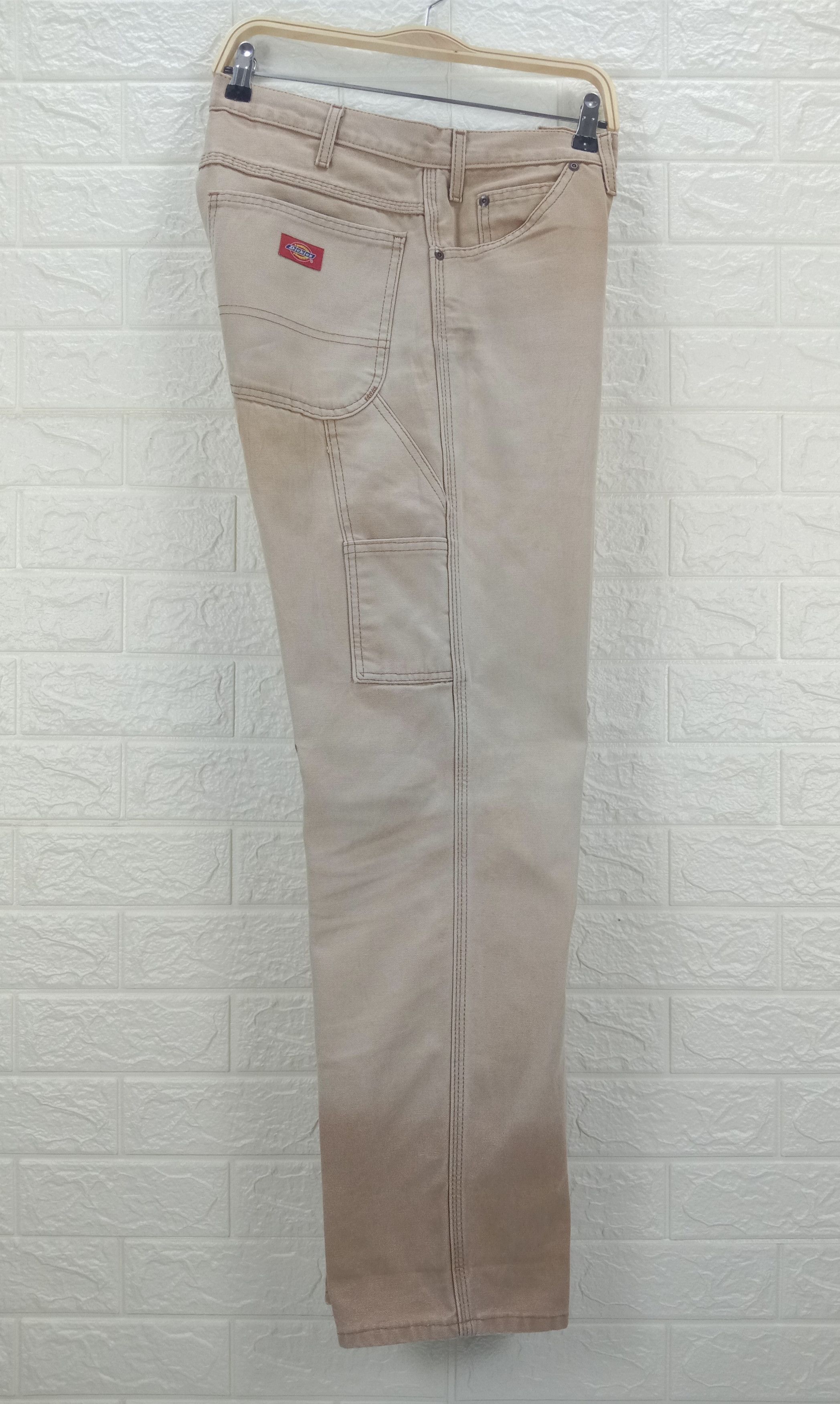 Dickies Vintage Dickies Carpenter Faded Tan Jeans Size US 32 / EU 48 - 9 Thumbnail