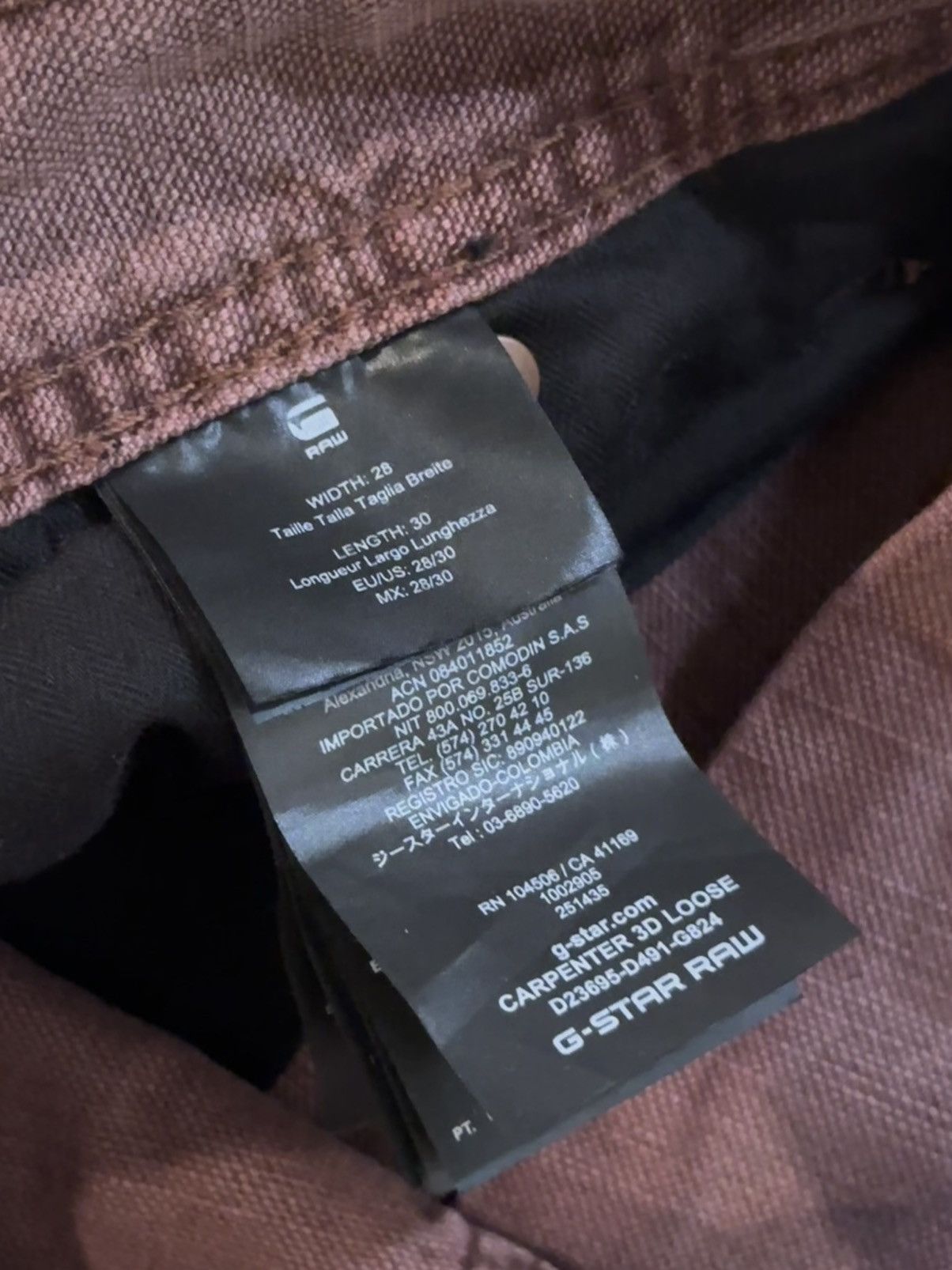 Other G Star Raw Carpenter Pants Size US 28 / EU 44 - 5 Thumbnail
