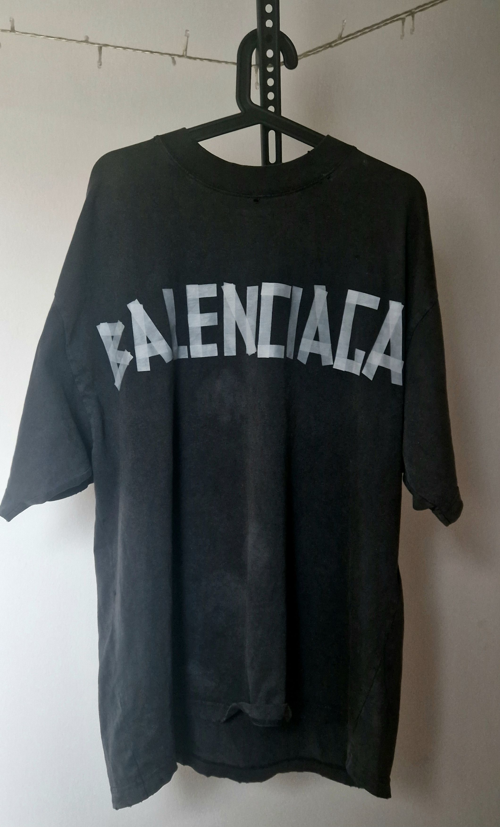 Balenciaga Tape Type T-Shirt Size US L / EU 52-54 / 3 - 1 Thumbnail