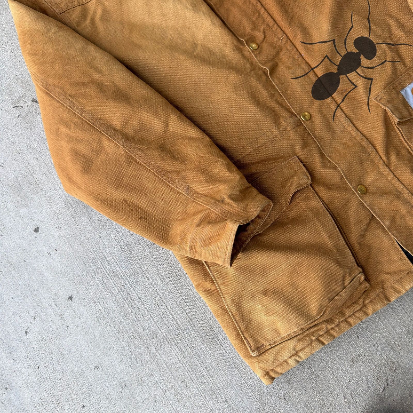 Carhartt × Vintage Carhartt CQ8006 brown chore Santa Fe style work wear jacket Size US L / EU 52-54 / 3 - 2 Thumbnail