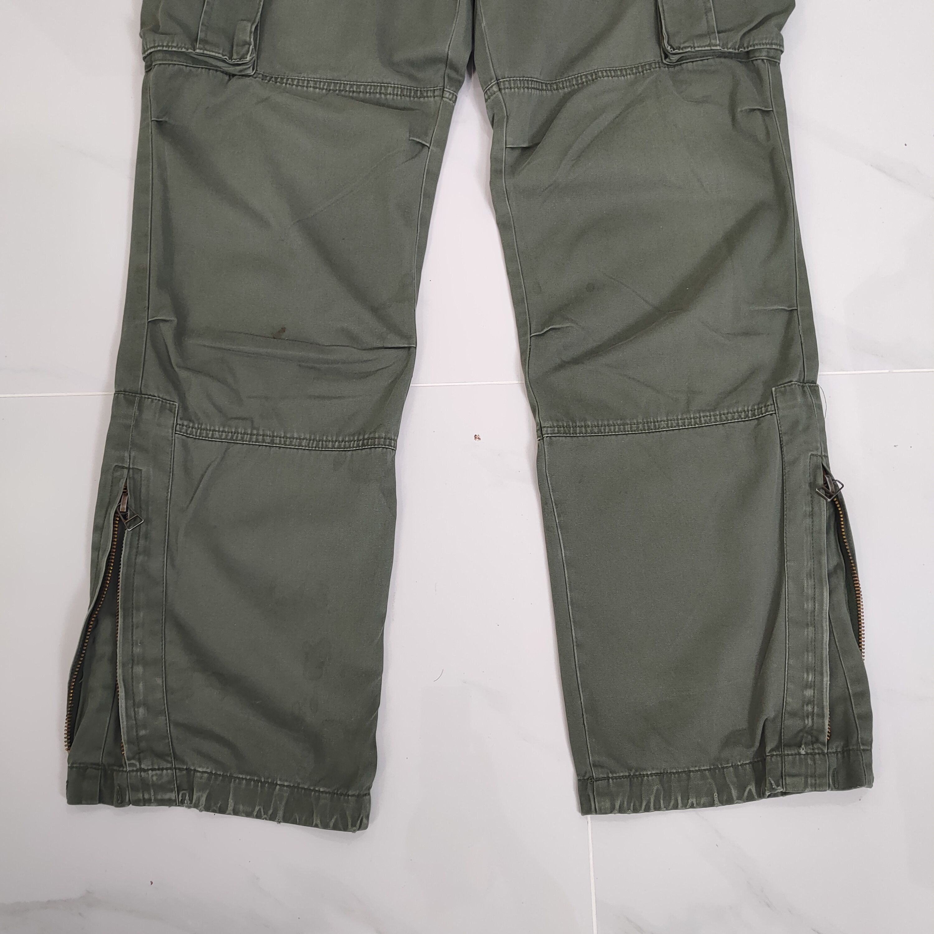Japanese Brand VINTAGE JAPANESE BONDAGE CARGO PANTS Size US 34 / EU 50 - 3 Thumbnail