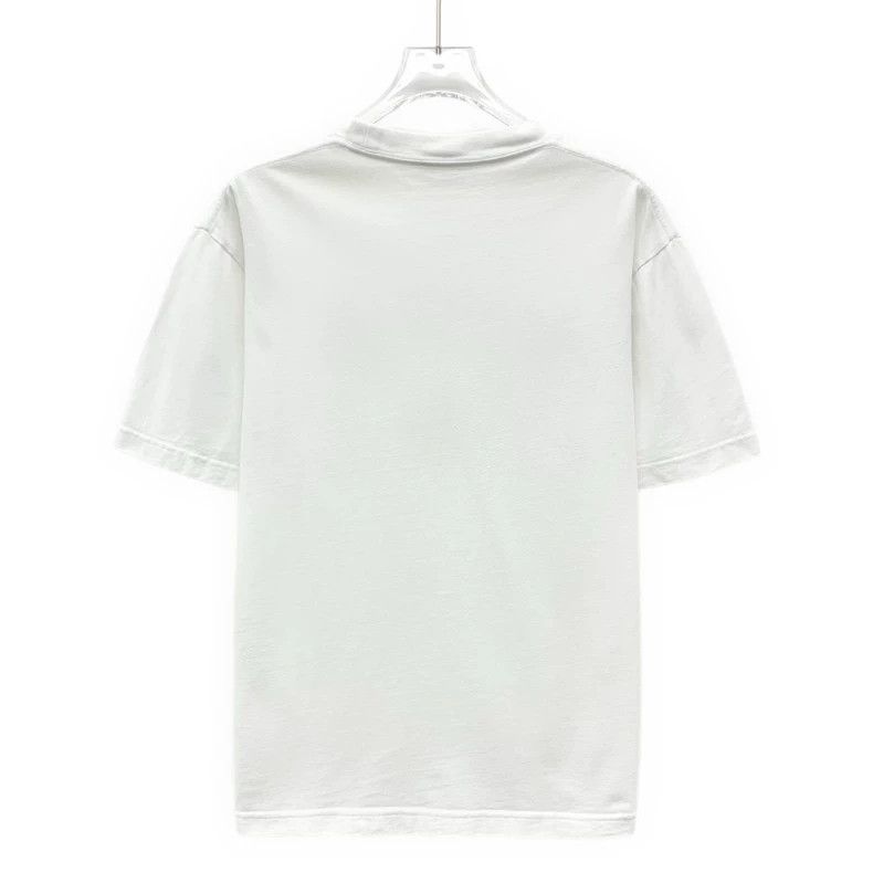 Balenciaga Balenciaga White logo monogram embroidered cotton crewneck Size US XS / EU 42 / 0 - 2 Thumbnail