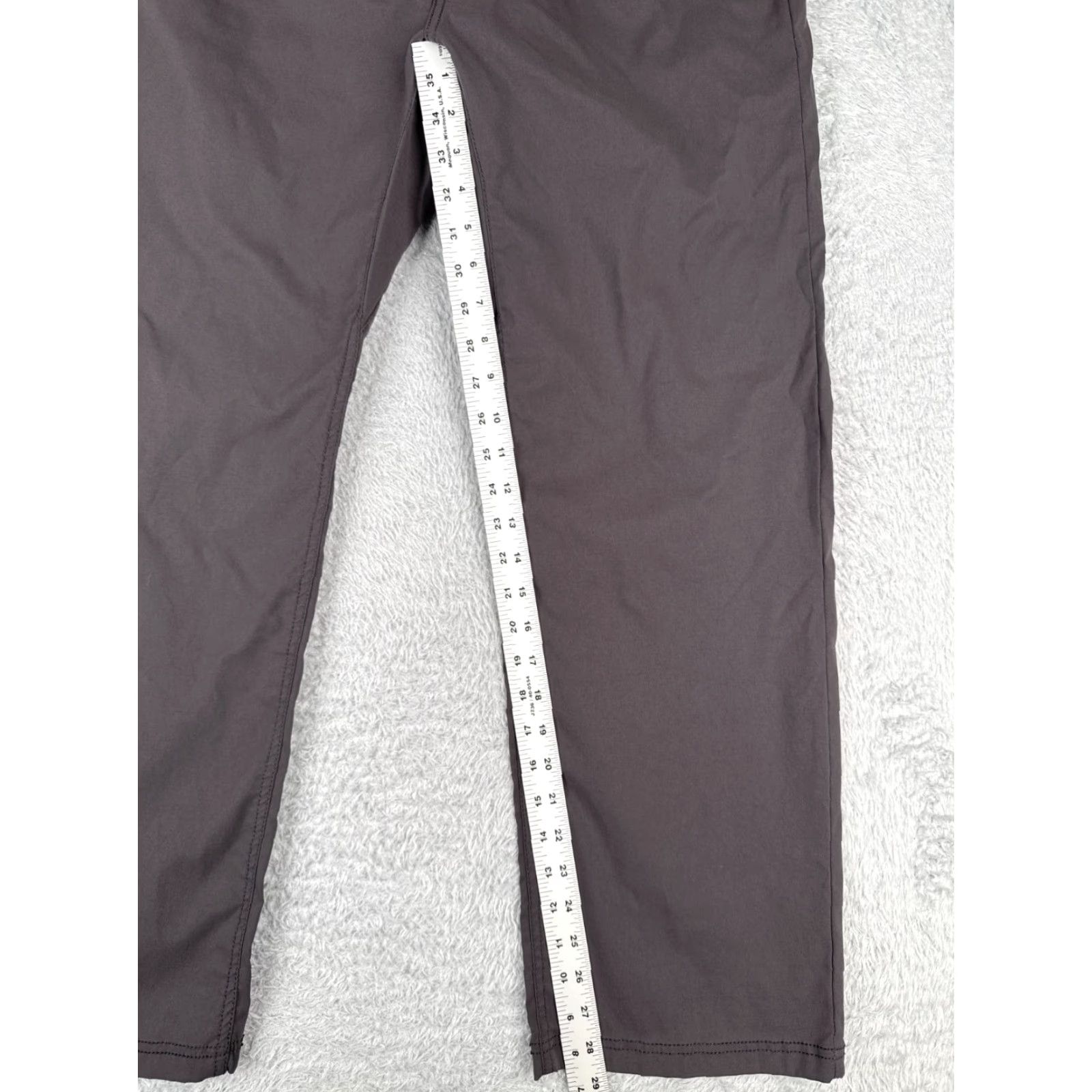Prana Prana Jeans Mens 38 Gray Slim Fit Nylon 5-Pocket Straight Inseam 30in Easy Care Machine Washable Vintage No Size US 38 / EU 54 - 7 Thumbnail