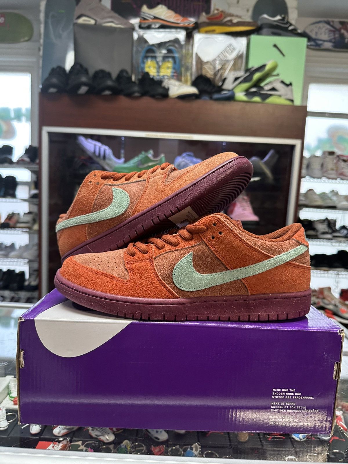 Nike Nike SB Dunk Low ‘Rosewood’ Size US 10.5 / EU 43-44 - 1 Thumbnail