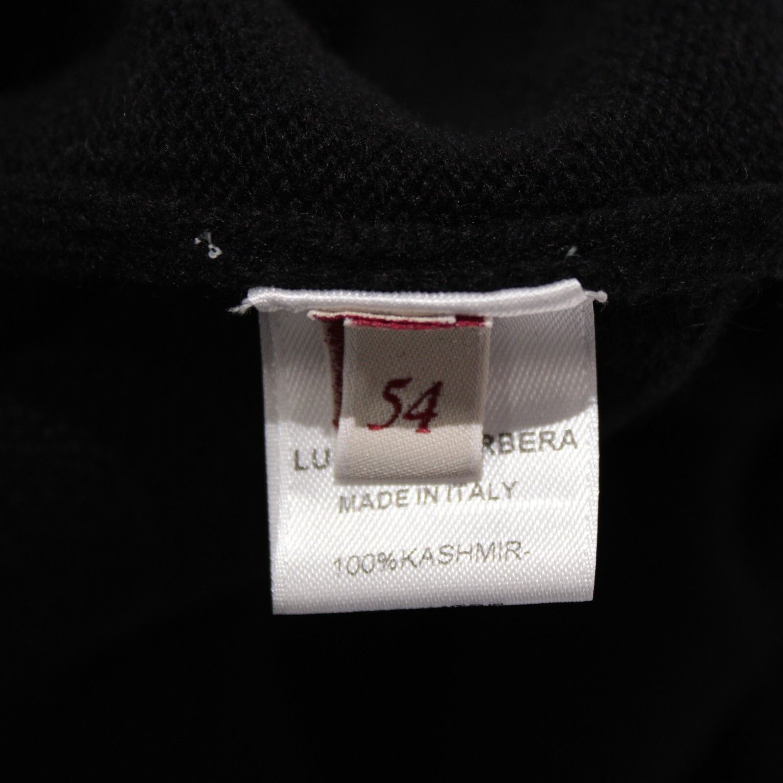 Luciano Barbera Luciano Barbera Sweater Size US XL in Black Size US XL / EU 56 / 4 - 8 Thumbnail