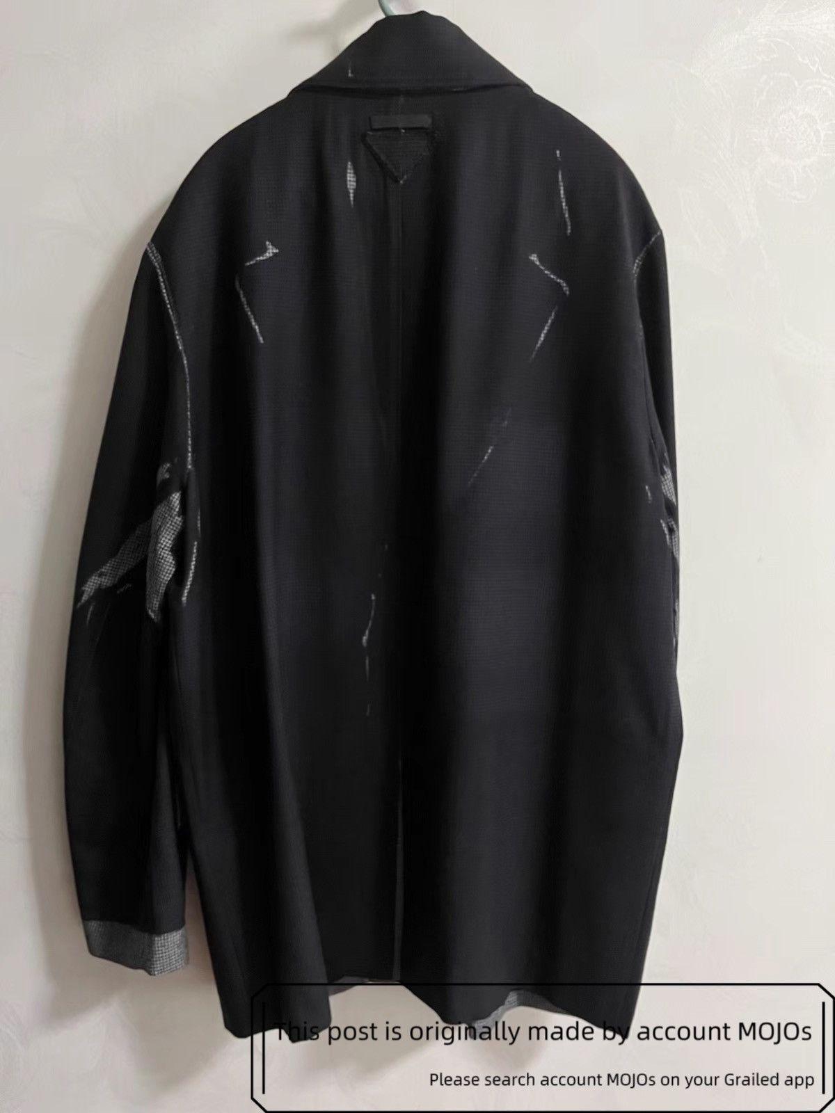 Prada Sz 48 Prada Distressed Layers Blazer mojos2226518 Size US M / EU 48-50 / 2 - 5 Thumbnail