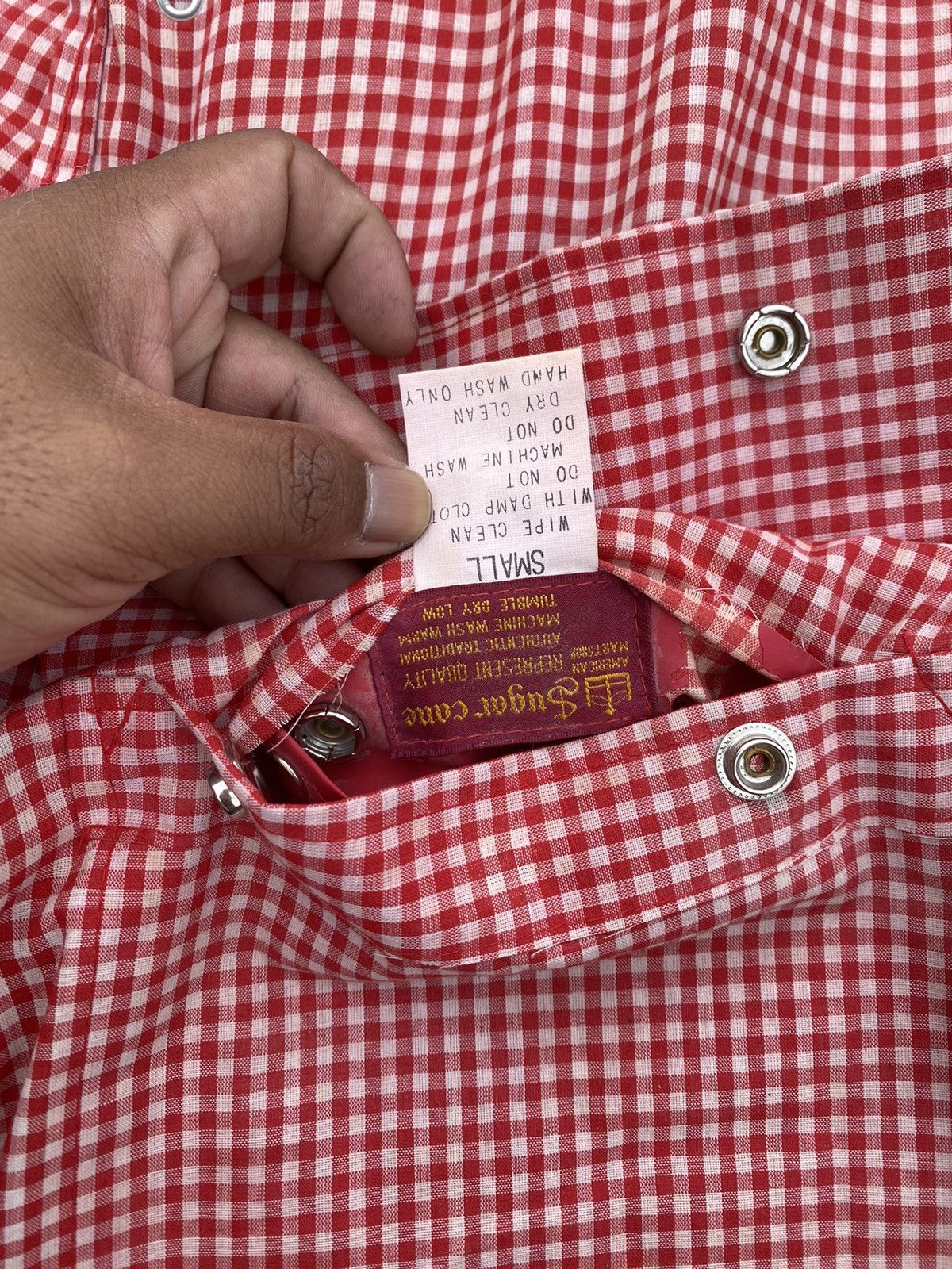 Sugar Cane Rare Vintage 90s Sugar Cane Checkered Jacket Size US M / EU 48-50 / 2 - 11 Thumbnail
