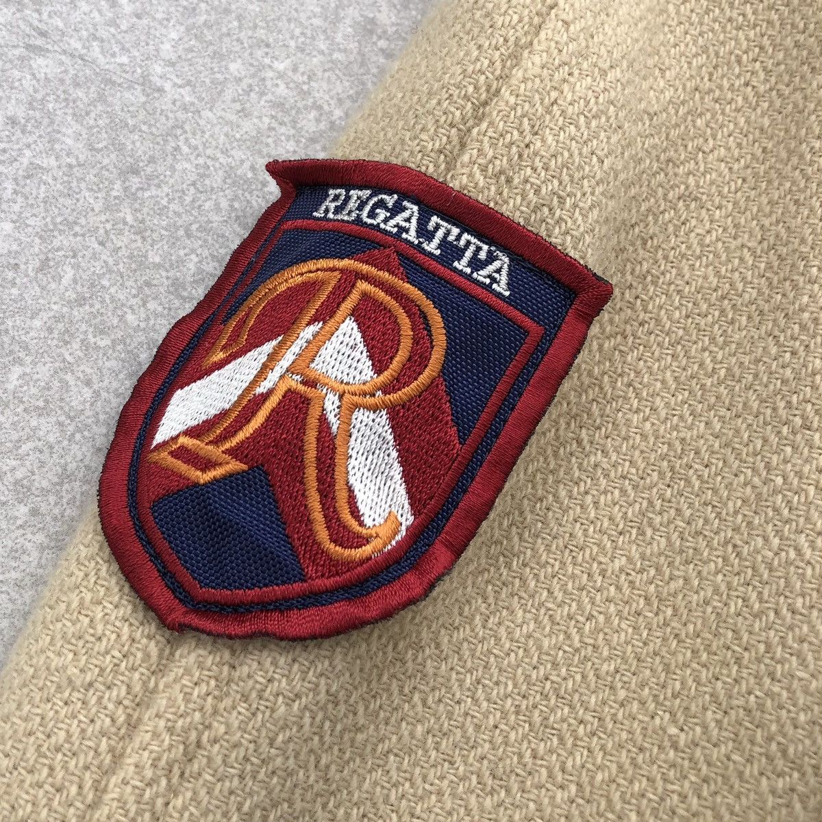 Vintage Vintage REGATTA Club Wool Varsity Jacket Size US M / EU 48-50 / 2 - 6 Thumbnail