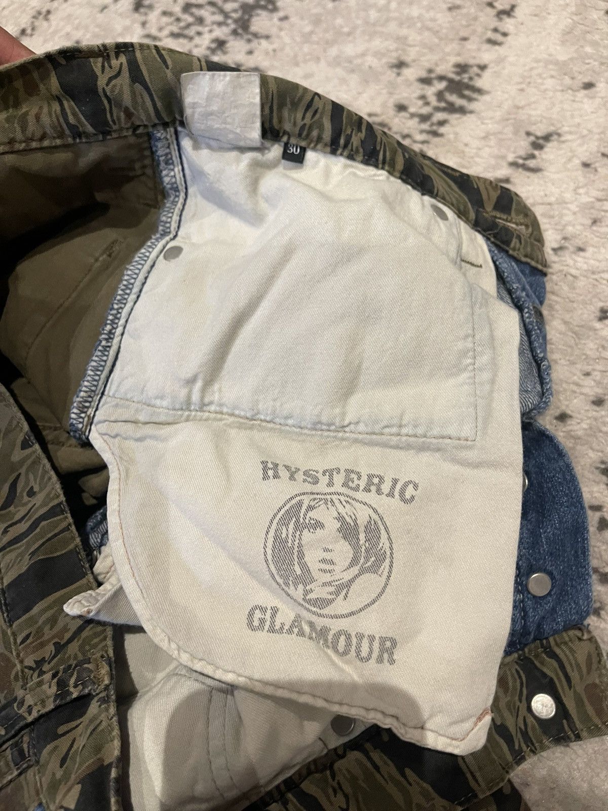 Hysteric Glamour Hysteric Glamour Tiger Camo Hybrid Denim Size US 30 / EU 46 - 3 Thumbnail