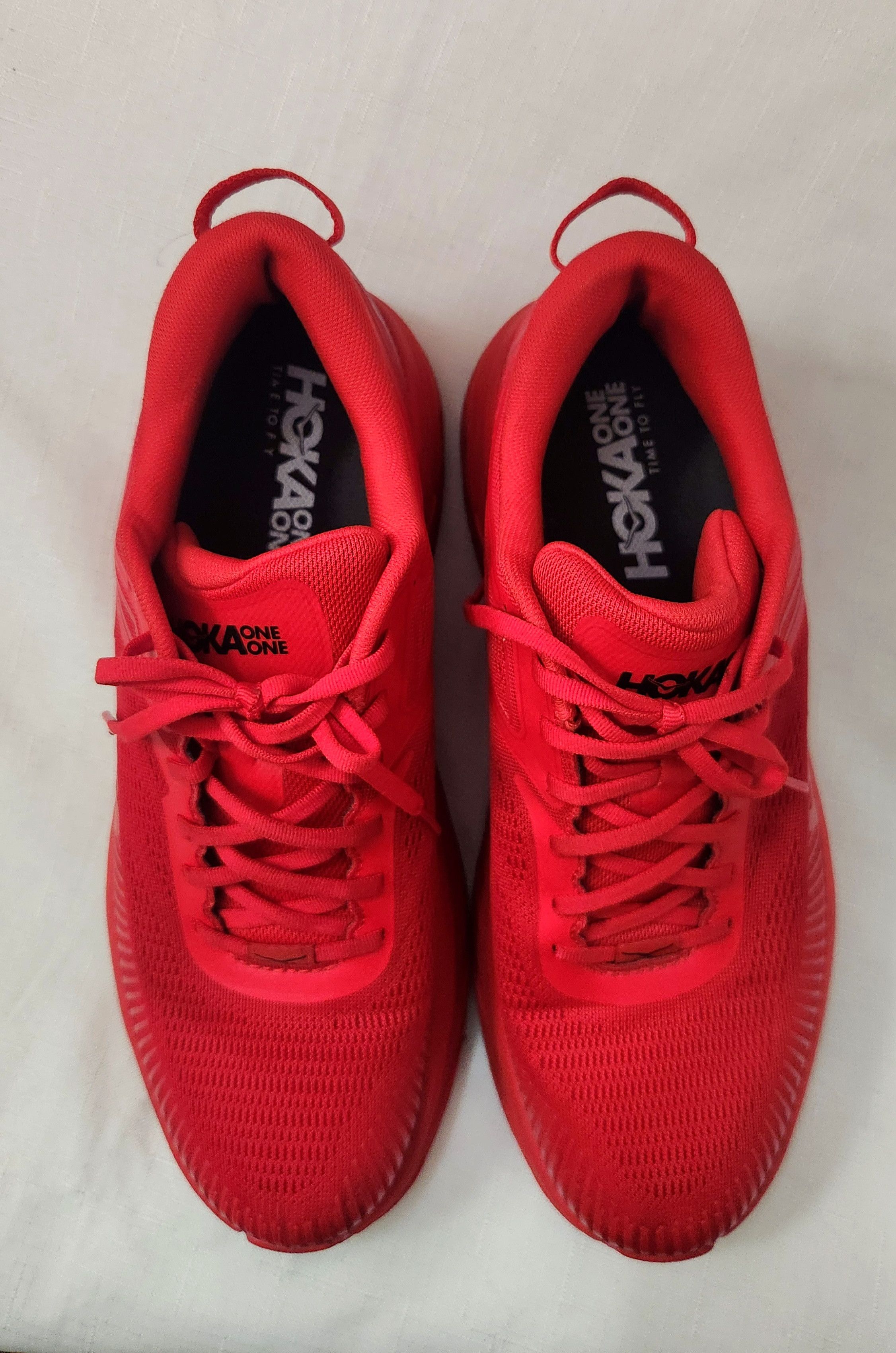 Hoka HOKA ONE ONE Bondi 7 High Risk Red 1110518-HRRB RARE SZ 11 Size US 11 / EU 44 - 11 Thumbnail