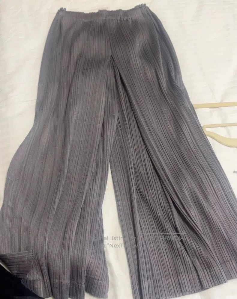 Issey Miyake Issey Miyake Gray Wide. Size US 30 / EU 46 - 4 Thumbnail