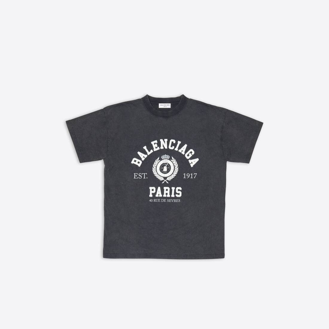 image of Balenciaga O1S1Rm0923 T-Shirt In Black, Men's (Size XS)