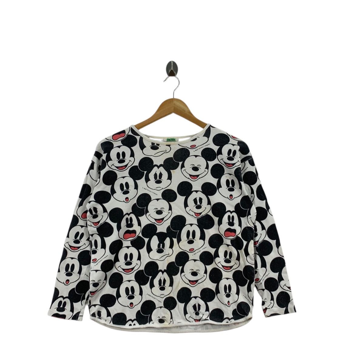 Disney Vintage 80’ DISNEY MICKEY MOUSE Tokyo Disneyland Tee Shirt Size S / US 4 / IT 40 - 3 Thumbnail