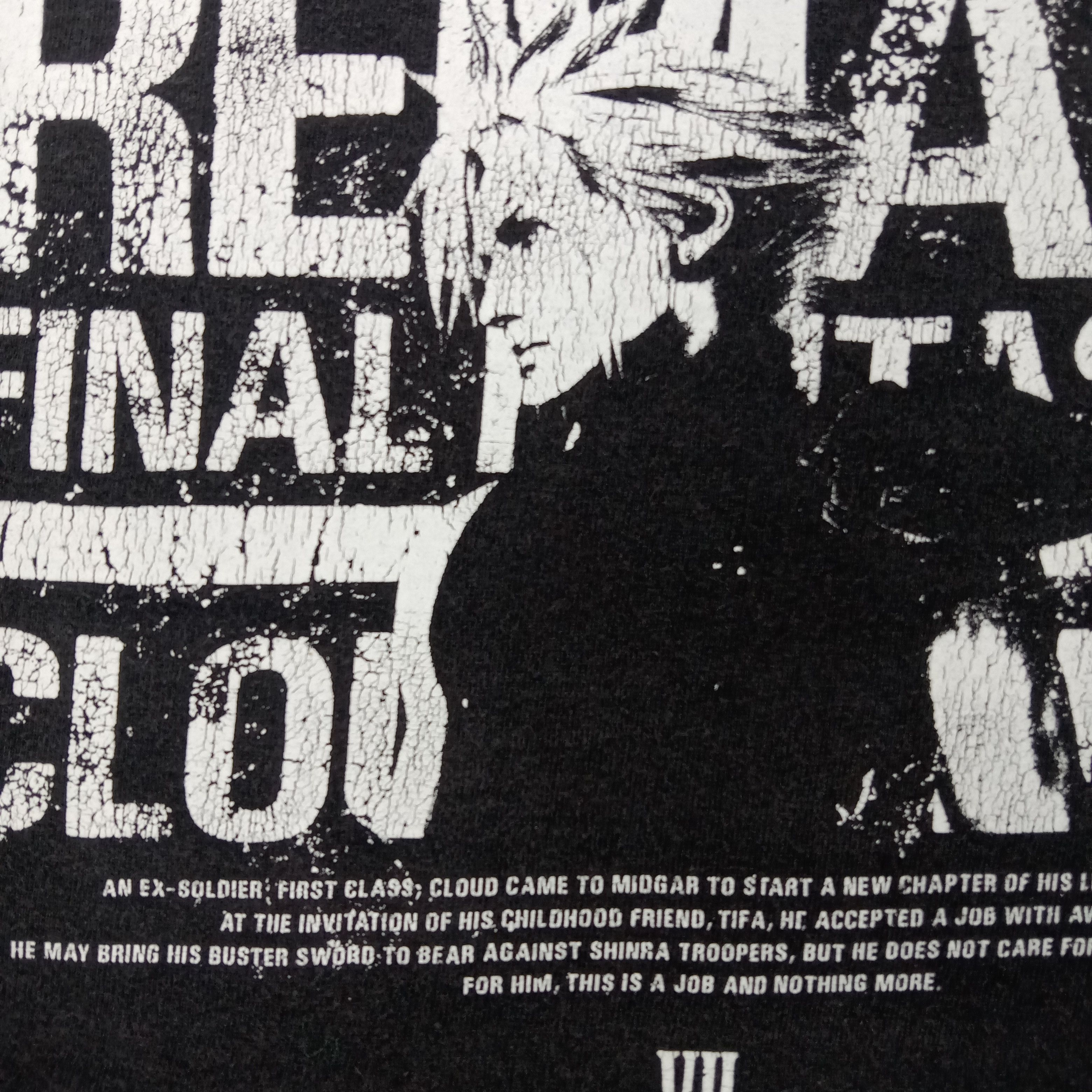Playstation × Vintage Final Fantasy VII Japanese Video Game Tshirt Size US XL / EU 56 / 4 - 3 Thumbnail