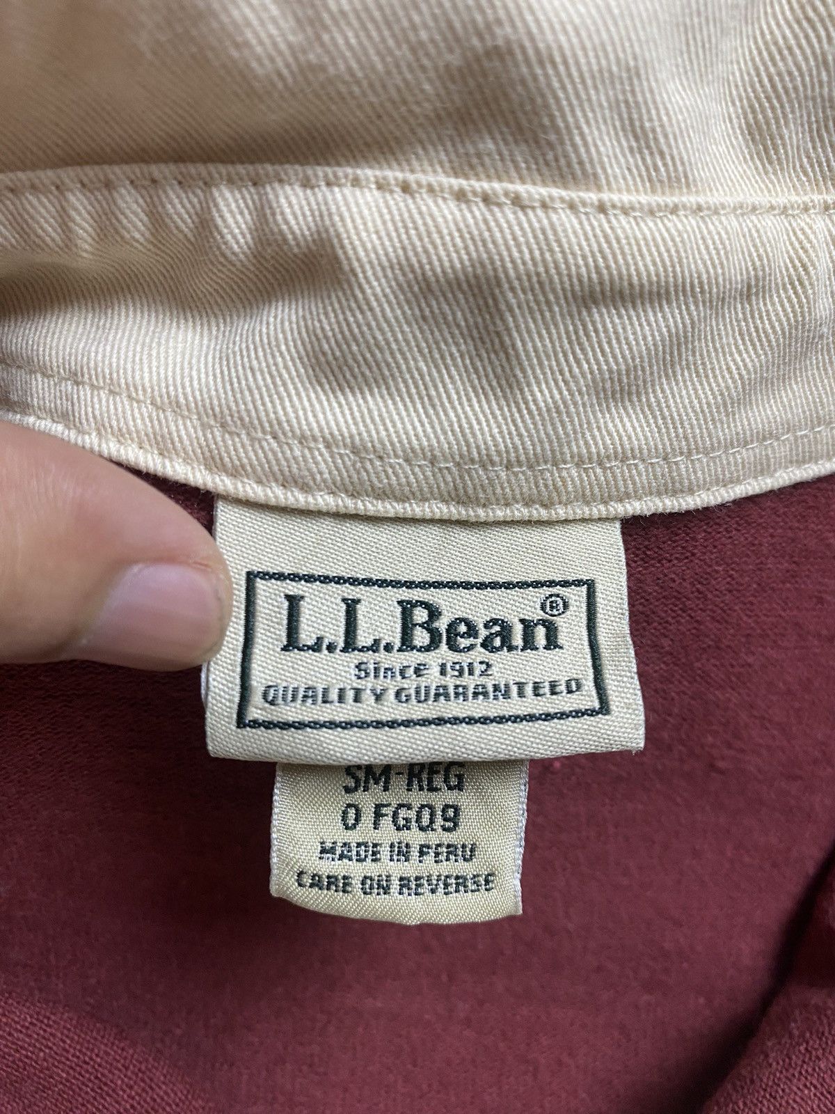 L.L. Bean Distress Vintage L.L Bean Rugby Stripe Size US S / EU 44-46 / 1 - 9 Thumbnail