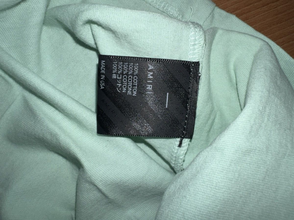 Amiri Amiri MA Logo Tee Seacrest Green Size US M / EU 48-50 / 2 - 7 Thumbnail