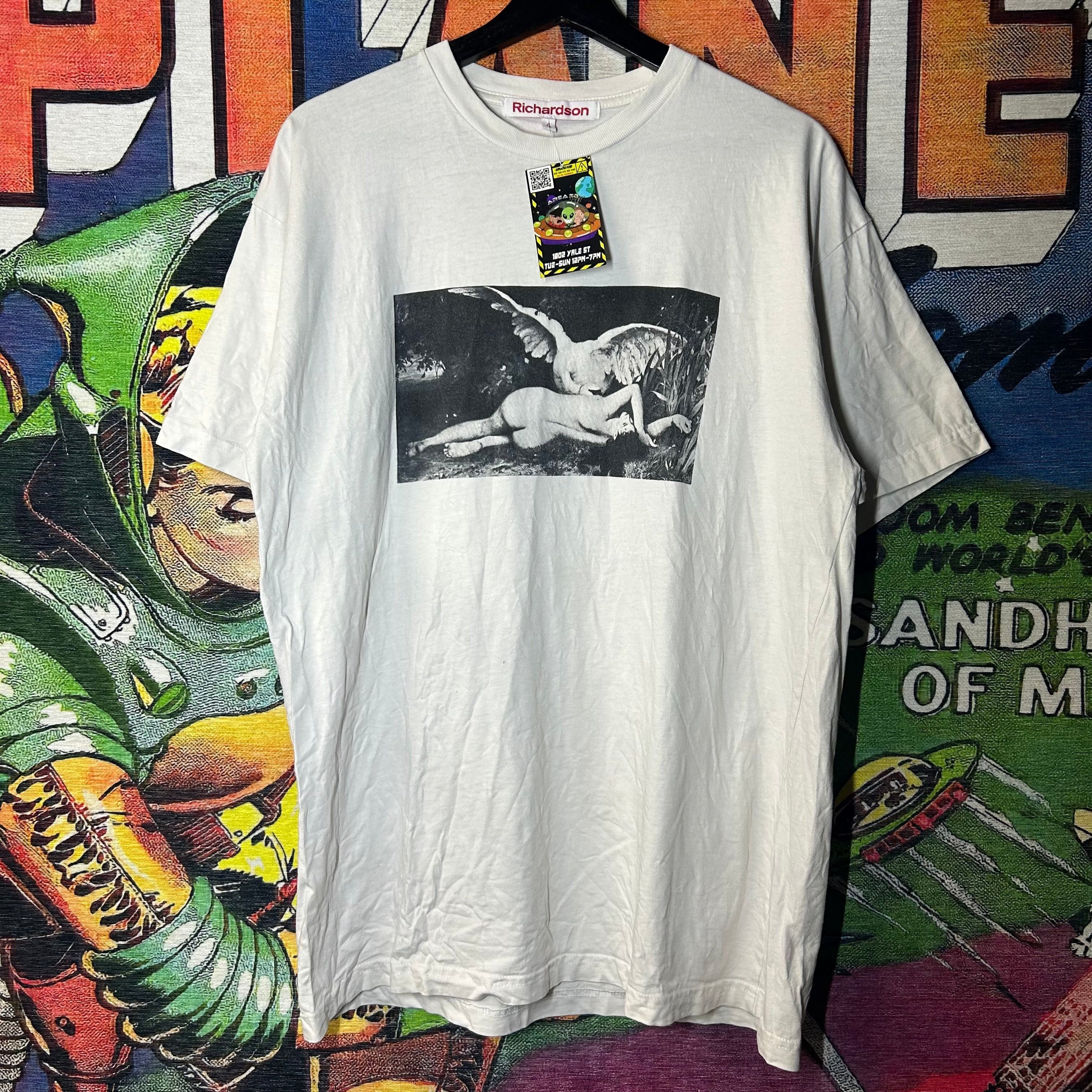 Richardson Richardson fuck this life weirdo Dave shirt small