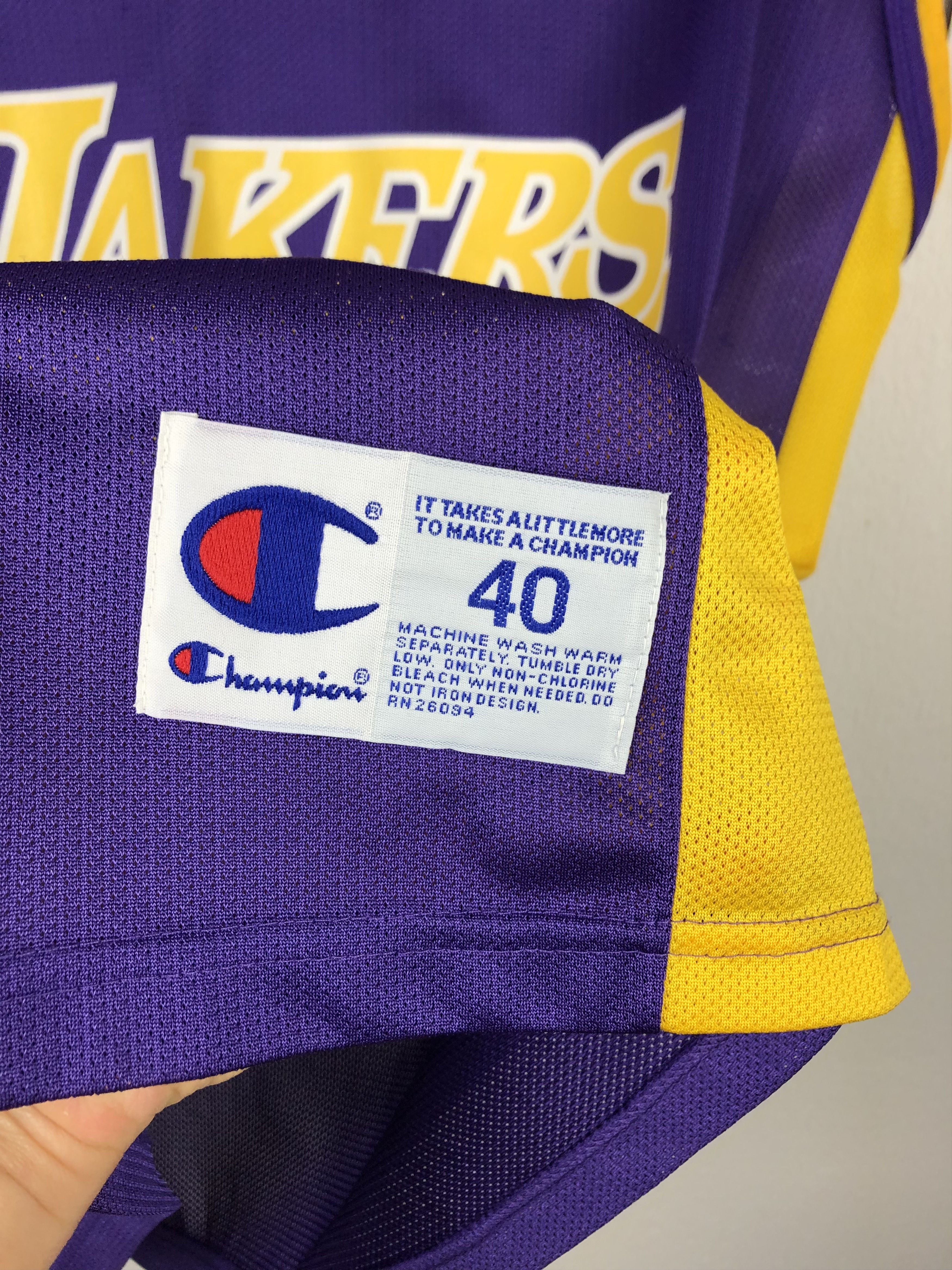 Champion Vintage Champion Los Angeles Lakers Shaquille O'Neal Jersey Size US M / EU 48-50 / 2 - 5 Thumbnail