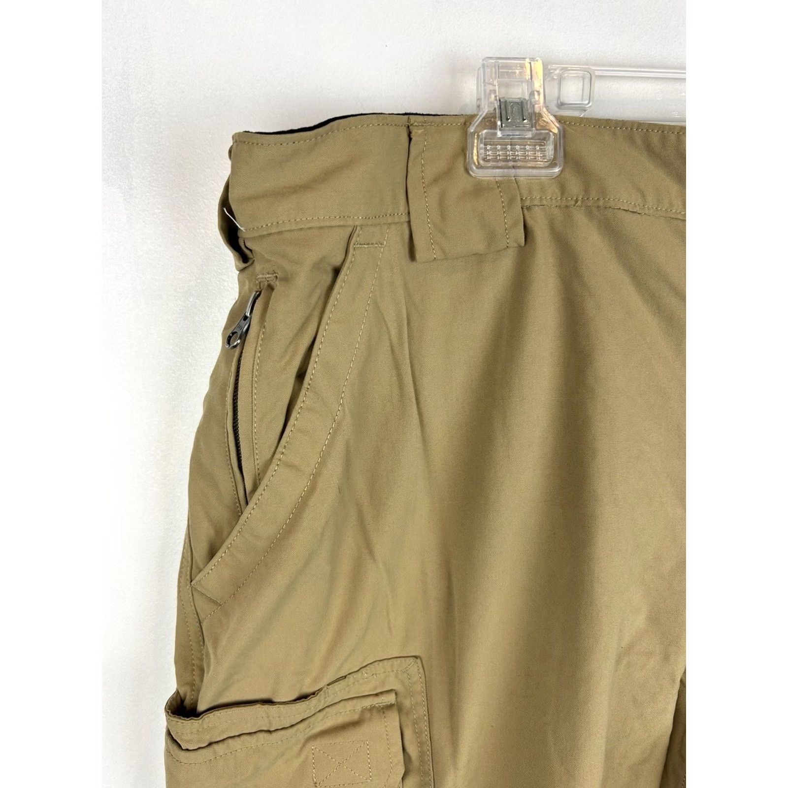 Vintage Duluth Trading Co. Pants Men 2XL Khaki Flat Front Cargo 7 Pockets 42x32 Beige Nylon Polyester Regular Straight User-? Size US 39 - 4 Thumbnail