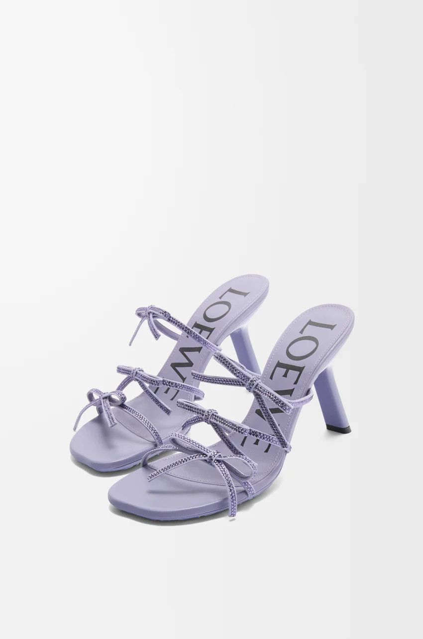 Loewe o1loc1c0525 Sandals in Purple Size US 7 / IT 37 - 3 Thumbnail