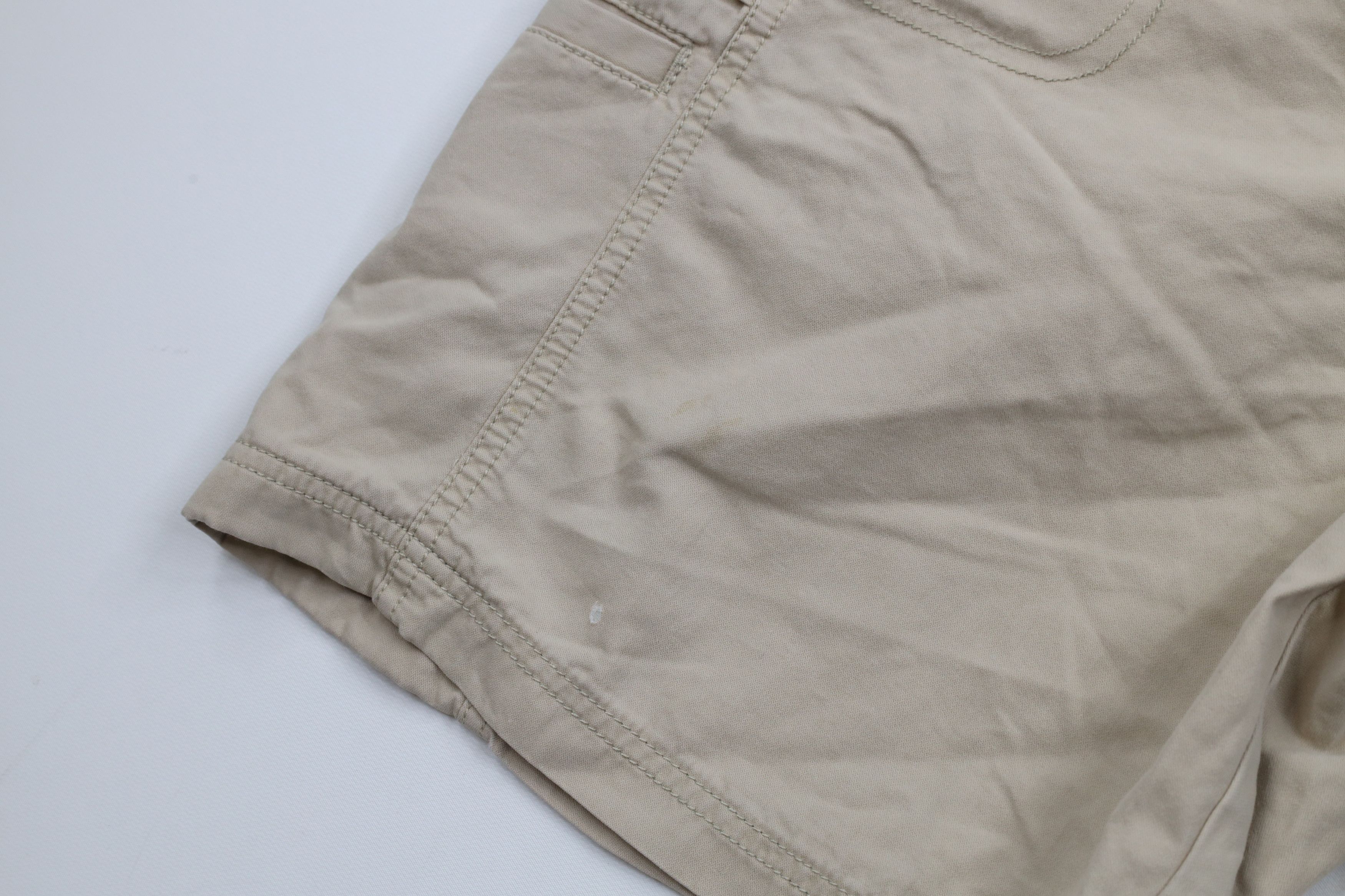 Columbia × Vintage Vintage Columbia Belted Above Knee Cargo Shorts Beige Khaki Size US 34 / EU 50 - 5 Thumbnail