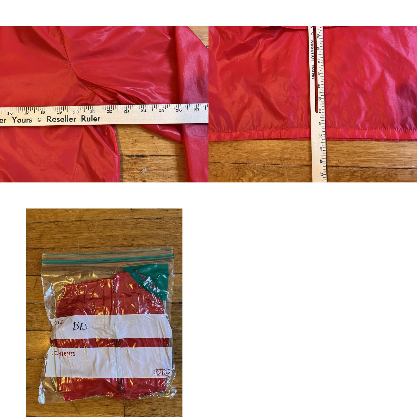 Lacoste VINTAGE Lacoste Rain Windbreaker Poncho Jacket Red Mens Large N/A Size US L / EU 52-54 / 3 - 9 Thumbnail
