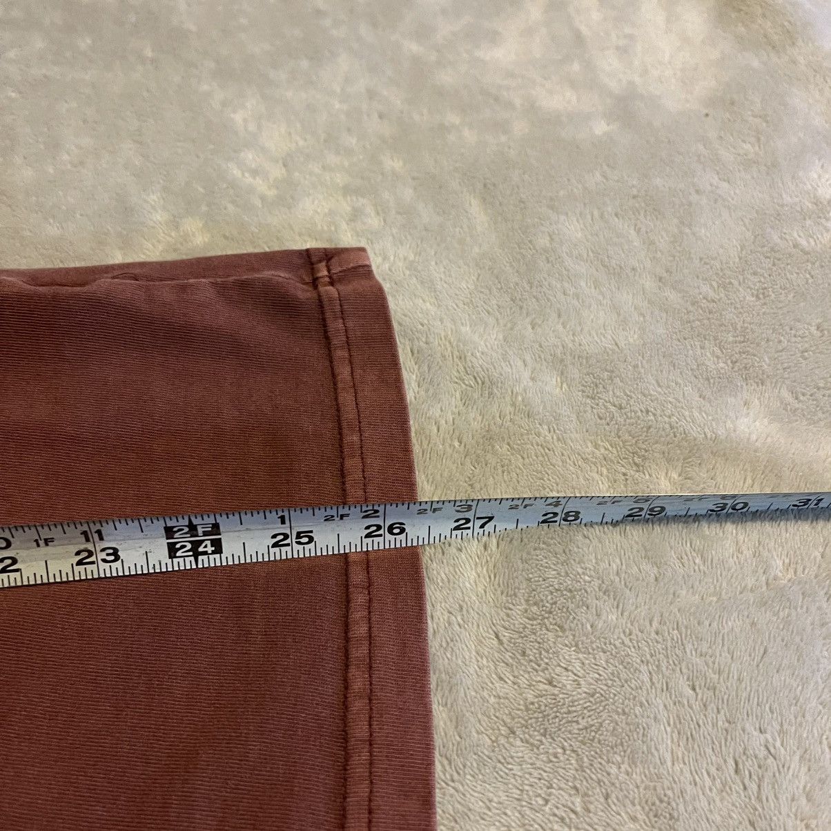 Old Navy Old Navy Shirt Men Small Burgundy Garment Dyed Workout Tee Size US S / EU 44-46 / 1 - 7 Thumbnail