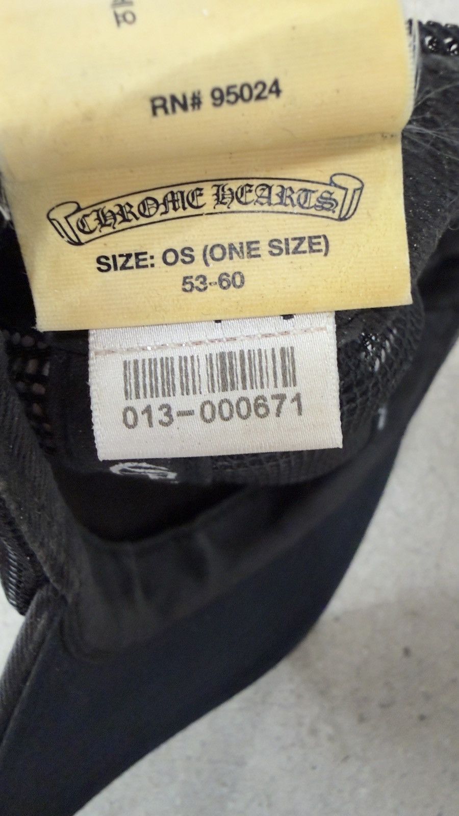 Chrome Hearts RARE!!Chrome Hearts Dover Street Market Trucker Hat Size ONE SIZE - 8 Thumbnail
