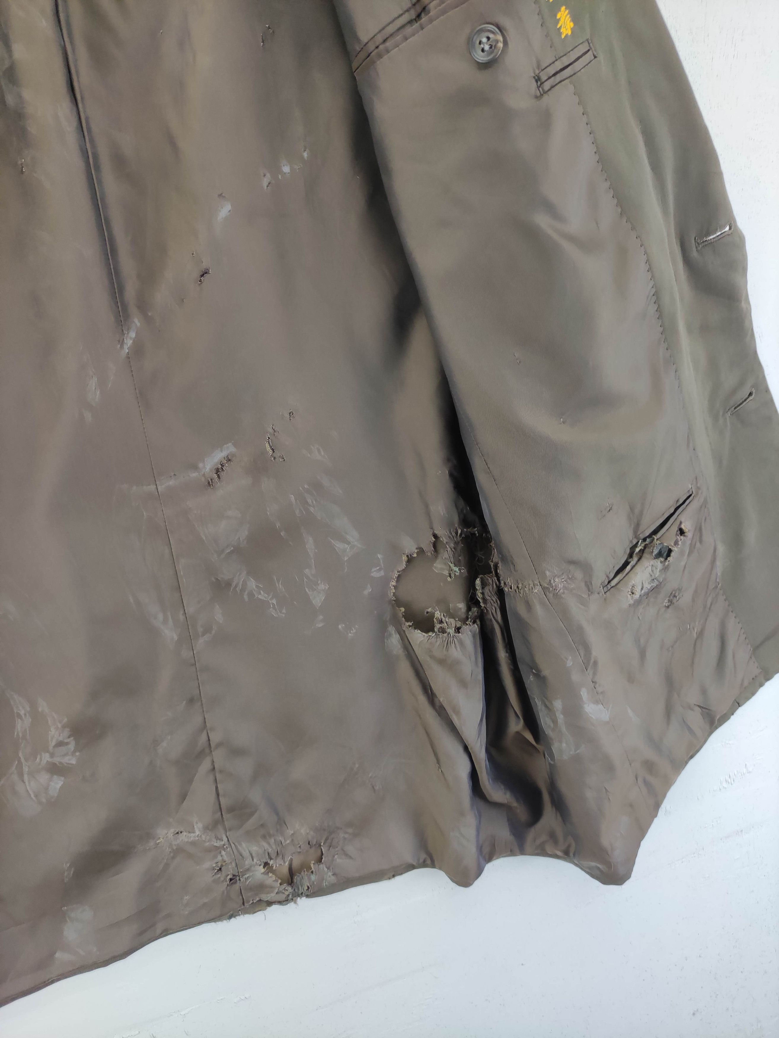 Issey Miyake Vintage Issey Miyake Blazer Coat Jacket Distressed Size US L / EU 52-54 / 3 - 5 Thumbnail