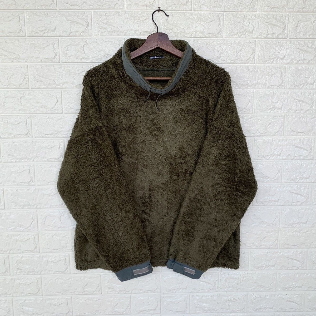Marithe + Francois Girbaud IGGI MFG ENGLAND MIXED FIBRES TURTLENECK FLEECE Size US L / EU 52-54 / 3 - 2 Thumbnail