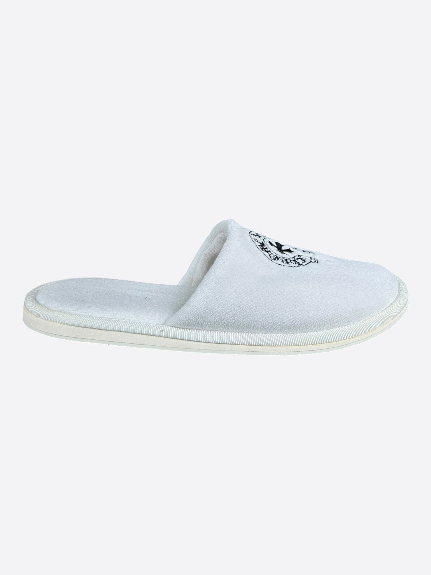 Chrome Hearts Chrome Hearts White & Black Horseshoe Logo Slippers Size US 8 / EU 41 - 6 Thumbnail