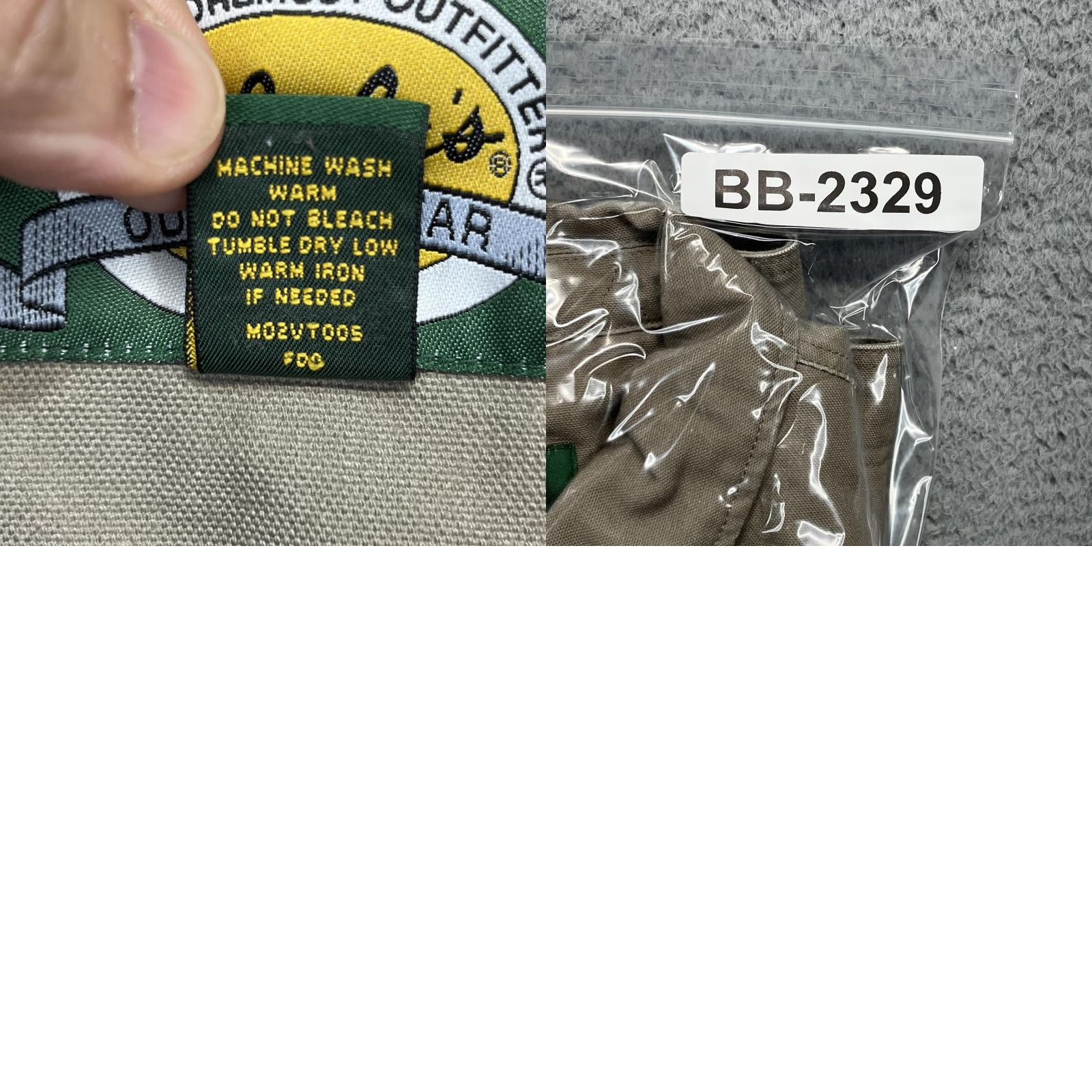 Vintage Cabela's Vest Mens XL Khaki Zip Front Fleece Lined Canvas Outdoor Workwear Field Shirt Size US XL / EU 56 / 4 - 9 Thumbnail