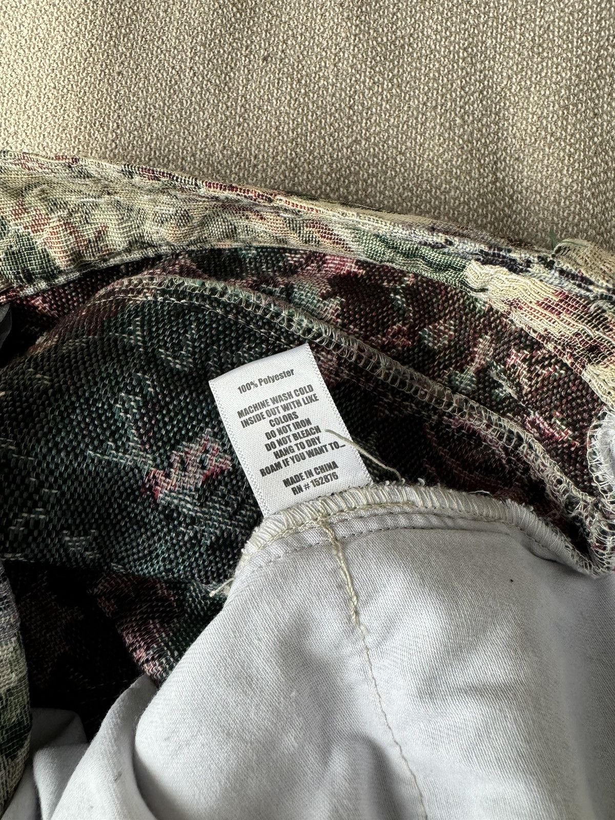 Pleasures Pleasures Floral Pants Size US 32 / EU 48 - 9 Thumbnail