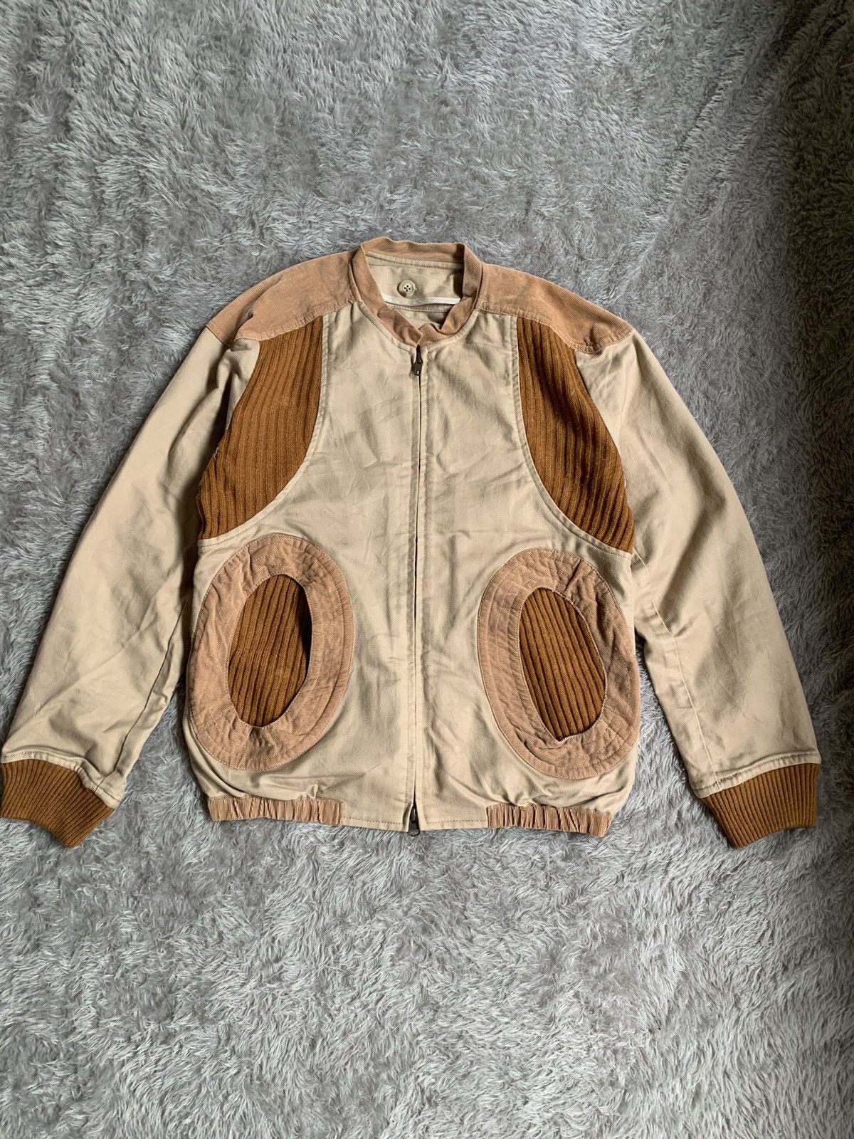Japanese Brand × Tsumori Chisato × Vintage Vintage Archive Tsumori Chisato Hybrid Bomber Jacket Size US M / EU 48-50 / 2 - 1 Thumbnail