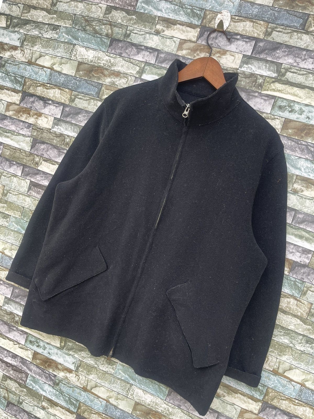 DKNY × Vintage DKNY Wool Zipper Jacket Size US M / EU 48-50 / 2 - 6 Thumbnail