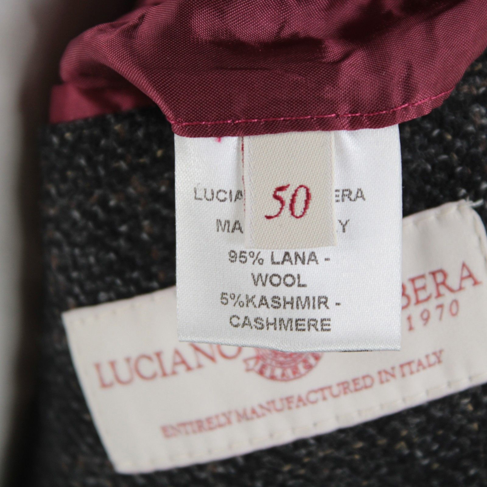 Luciano Barbera Luciano Barbera Sport Coat Size 40 US in Gray Size 40R - 8 Thumbnail