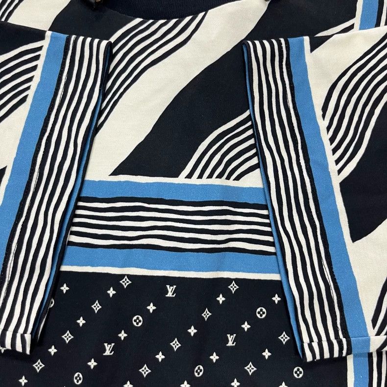 Louis Vuitton Louis Vuitton Black full print short sleeve Size US XS / EU 42 / 0 - 4 Thumbnail