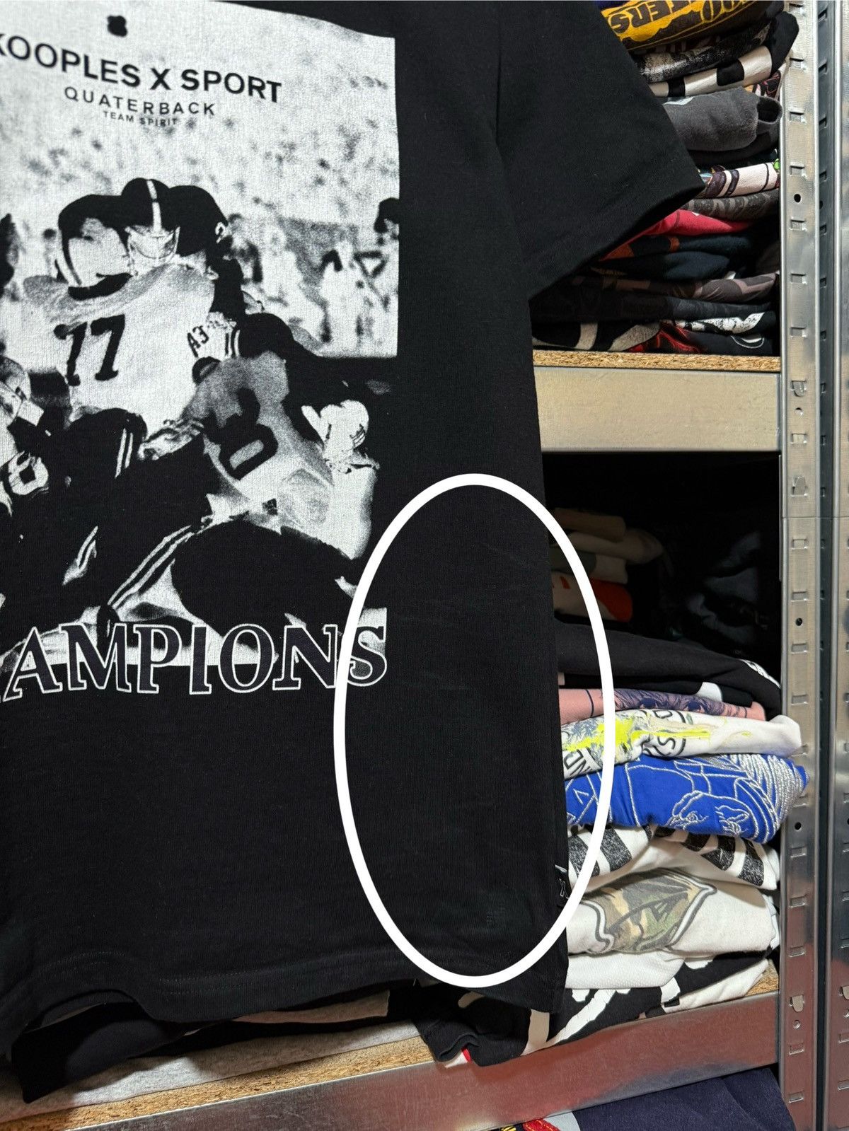 The Kooples Luxury The Kooples x Sport Quaterback Team Spirit T-Shirt Size US S / EU 44-46 / 1 - 8 Thumbnail