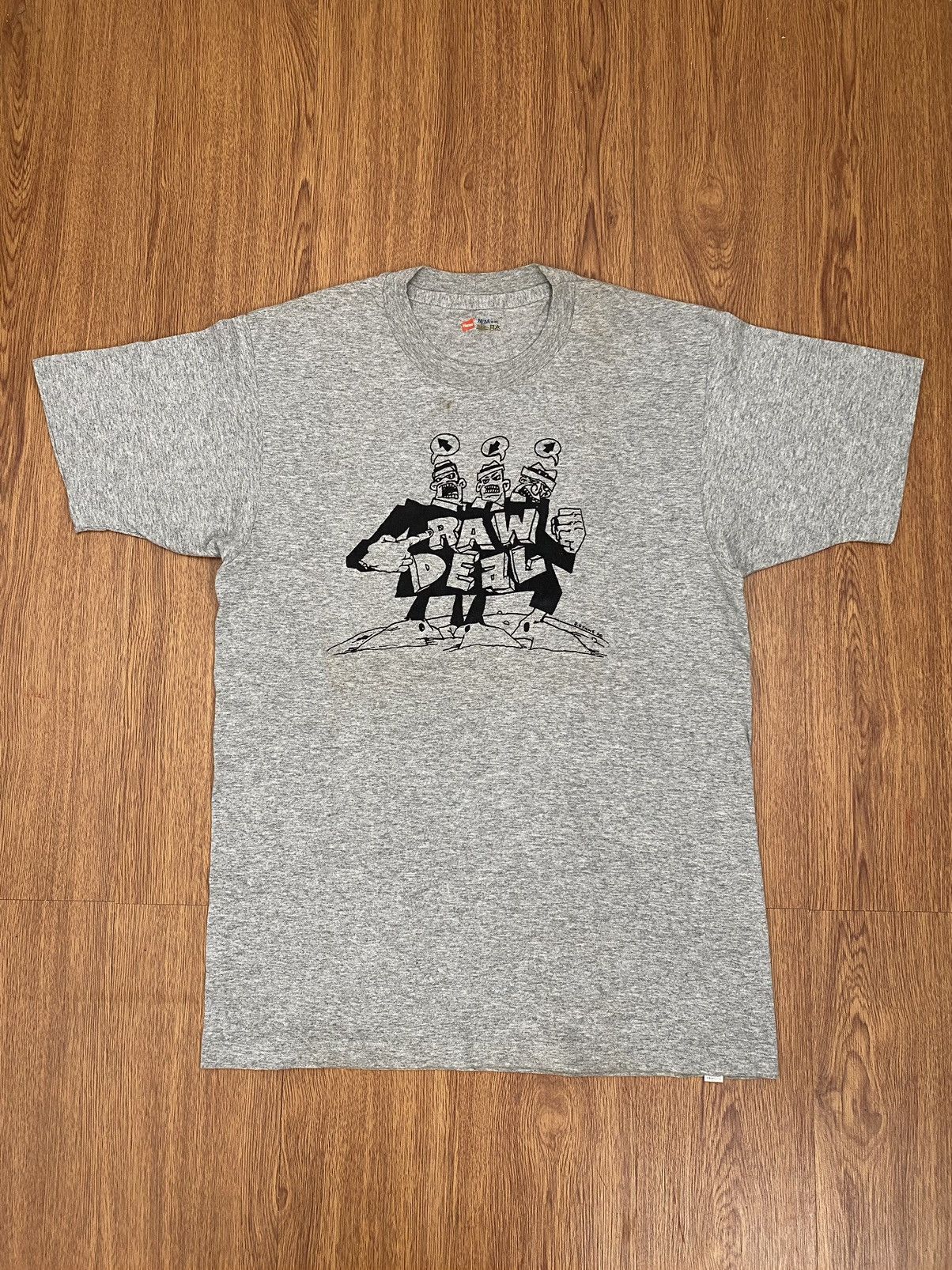 Band Tees × Vintage Raw Deal american hardcore punk band t-shirt Size US M / EU 48-50 / 2 - 1 Thumbnail