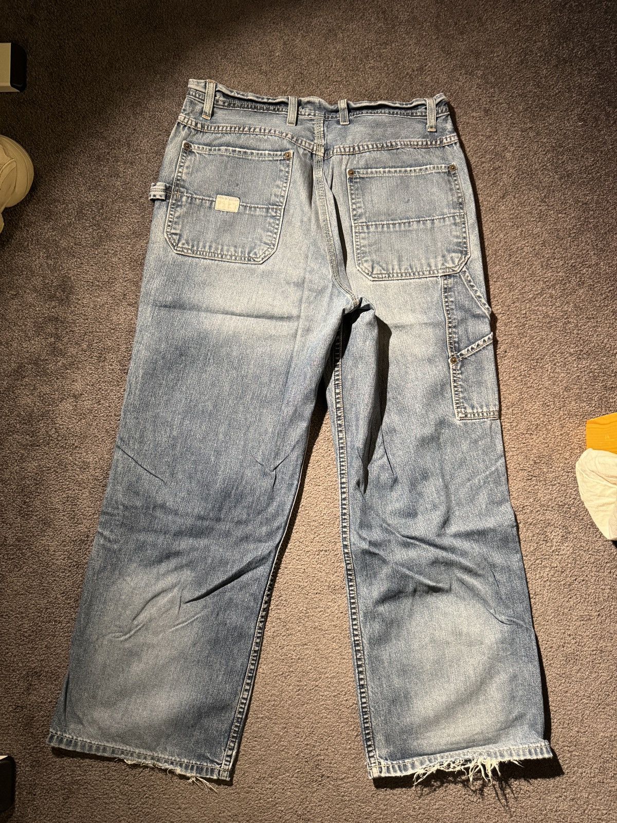 Old Navy Vintage Worn Painter’s Carpenter Jean Size US 33 - 6 Thumbnail