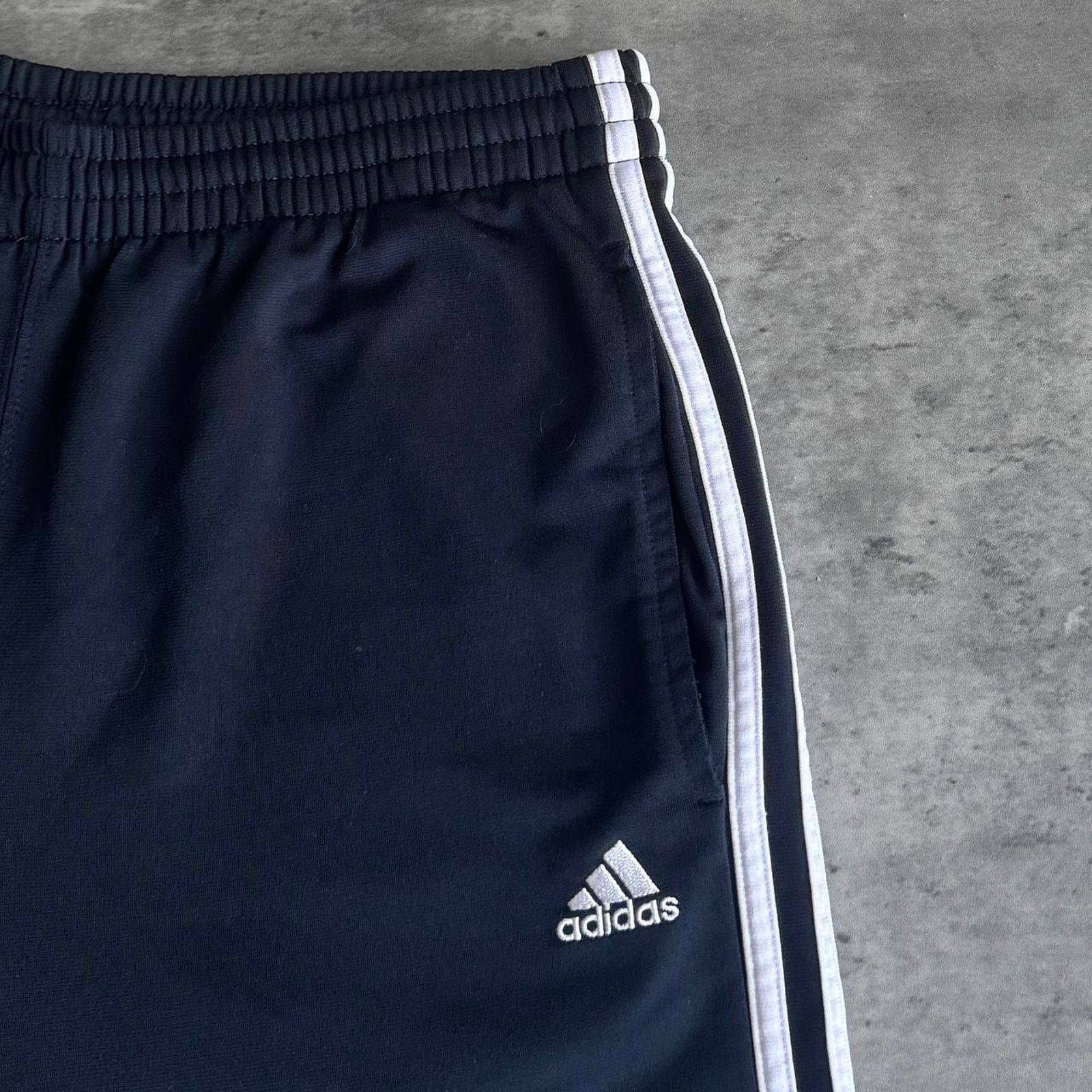 Adidas × Vintage Vintage Y2K Adidas Embroidered Blue & White Sweatpants Size US 29 - 3 Thumbnail