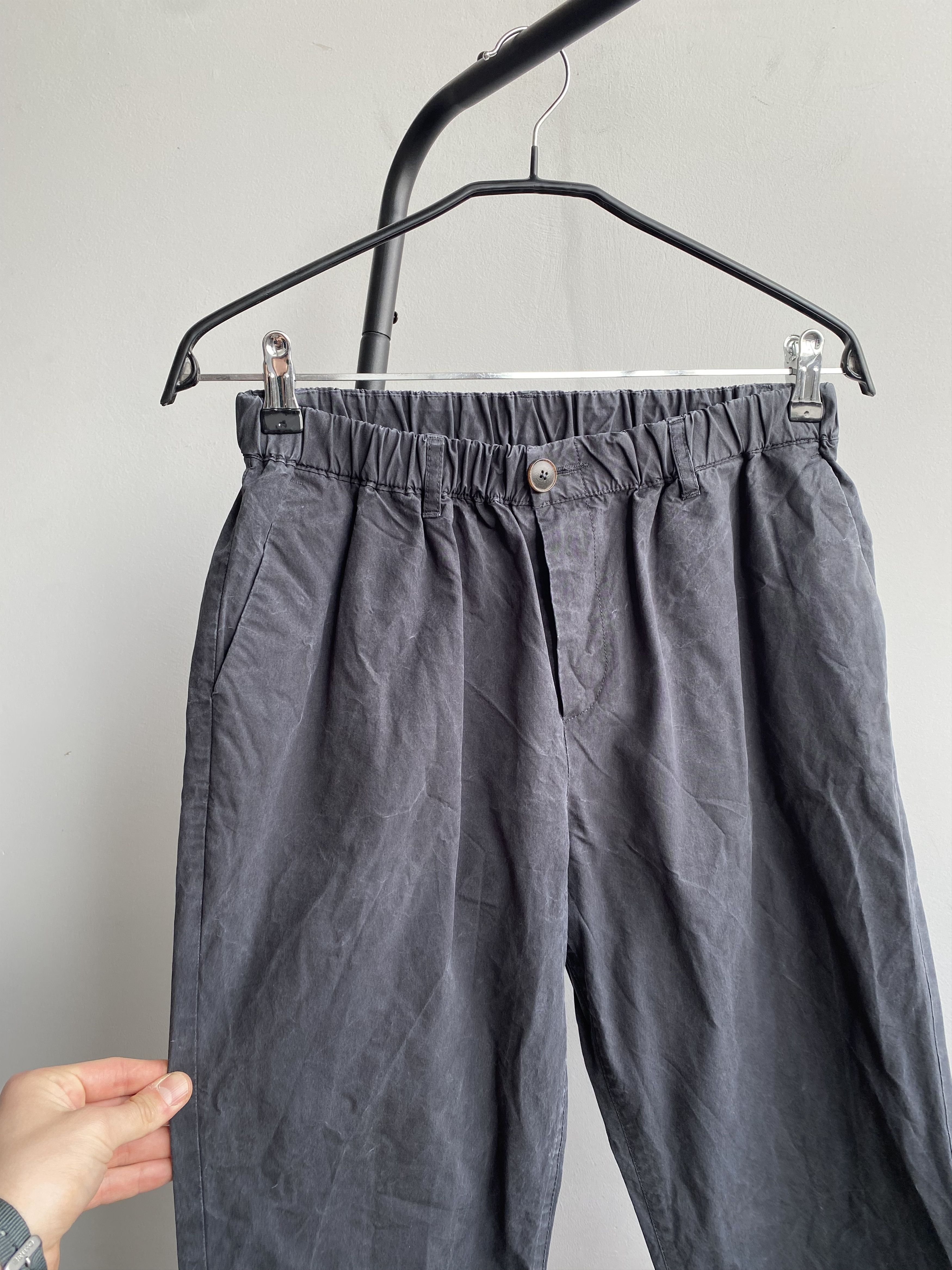 A Kind Of Guise A Kind of Guise Elasticated Wide Trousers in Seersucker Size US 30 / EU 46 - 5 Thumbnail