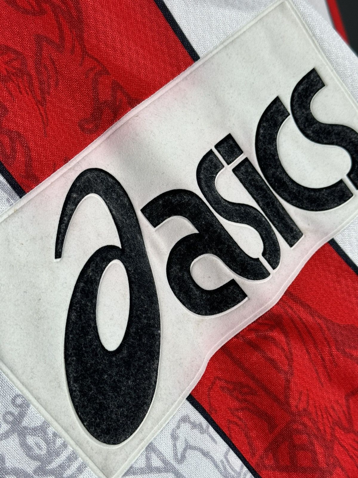 Asics Stoke City 96/97 Home Football Jersey Size US L / EU 52-54 / 3 - 5 Thumbnail