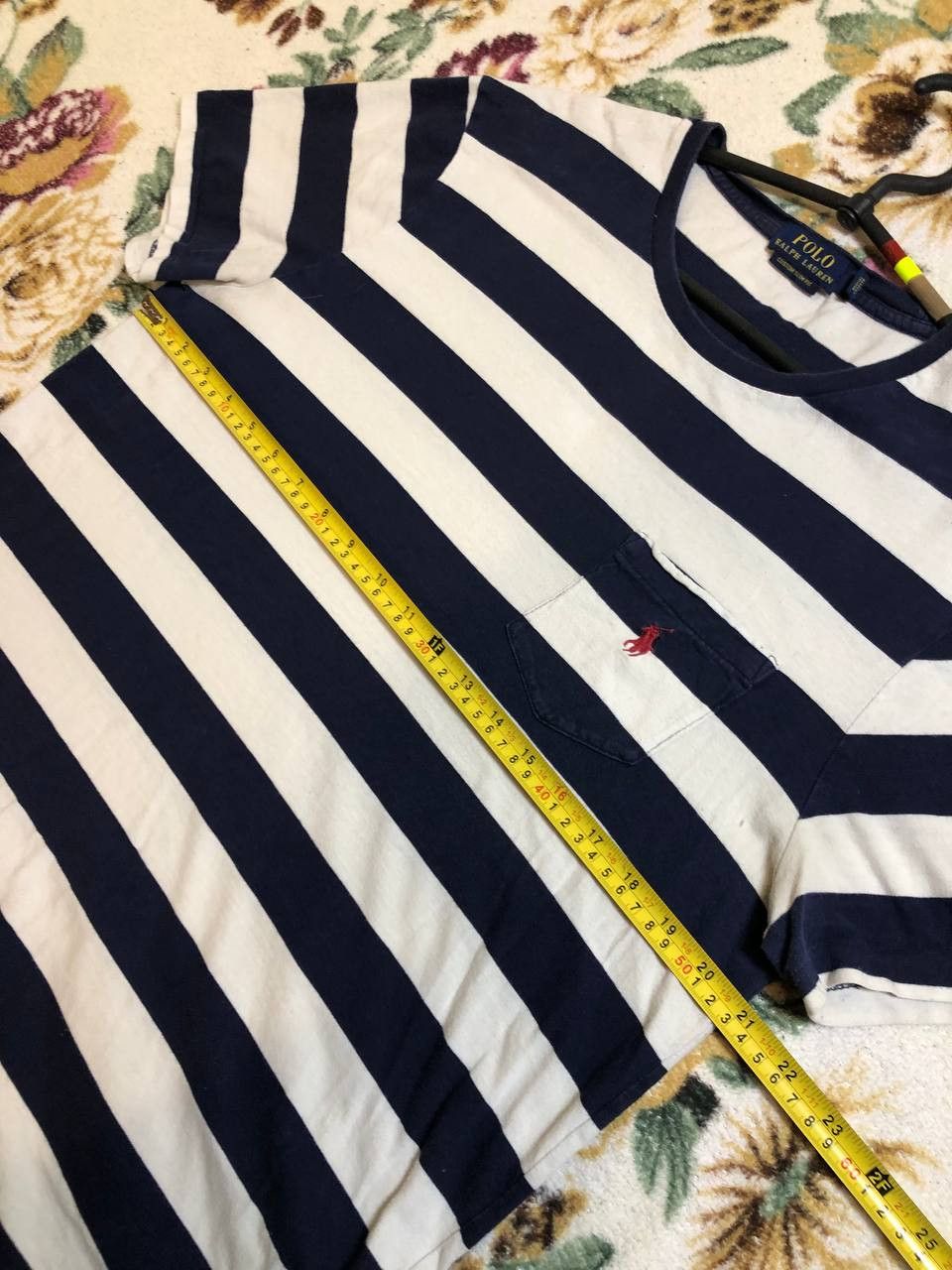 Polo Ralph Lauren Polo Ralph Lauren Classic Fit Striped Pocket Tee Size US L / EU 52-54 / 3 - 8 Thumbnail
