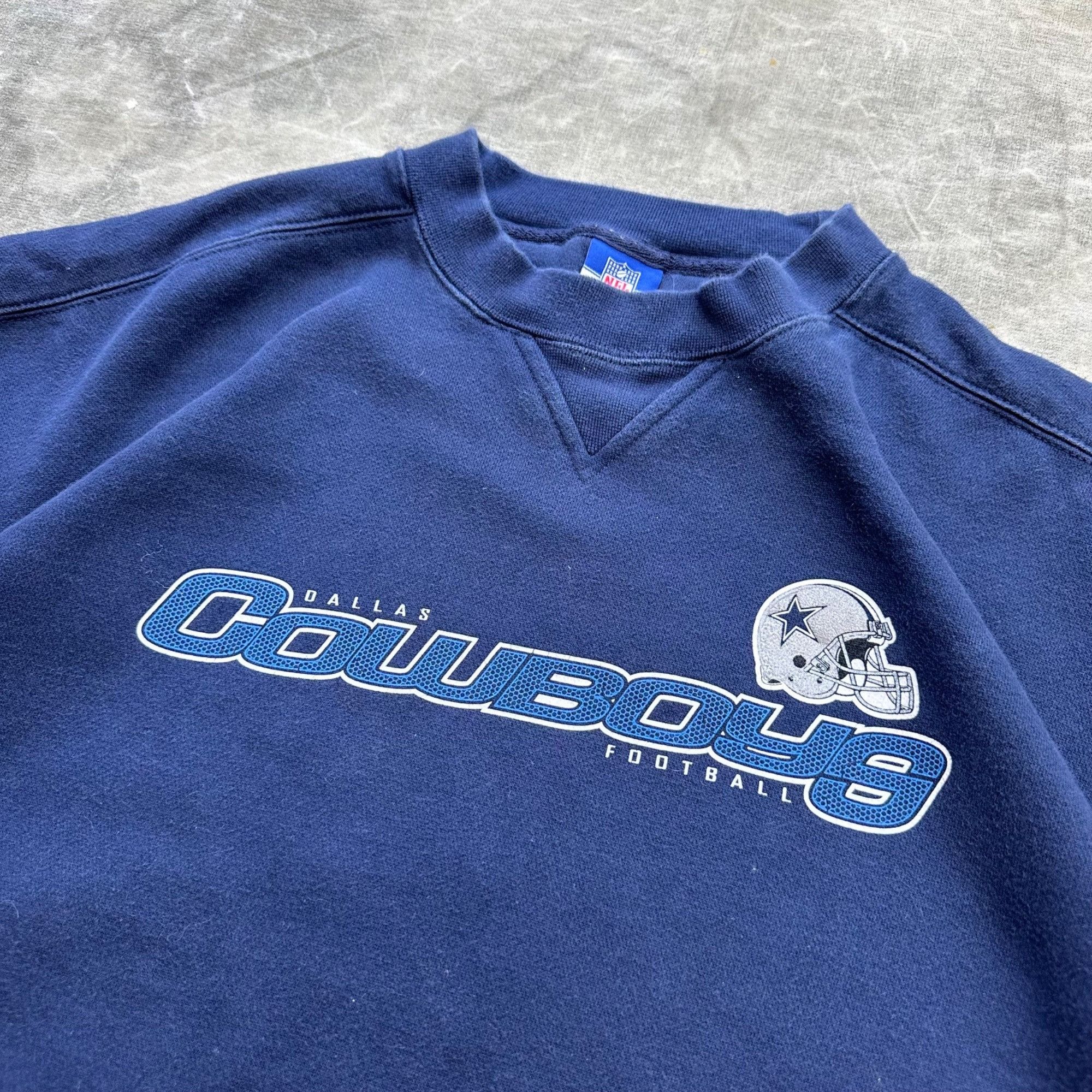 Vintage Vintage Reebok Dallas Cowboys NFL Sweatshirt Size US L / EU 52-54 / 3 - 2 Thumbnail