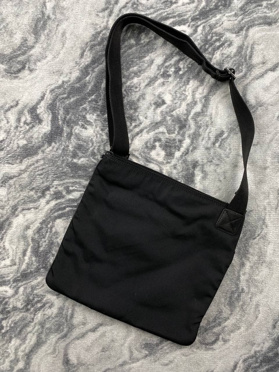 Gucci Gucci Nylon Messenger Bag Men Black Size ONE SIZE - 8 Thumbnail