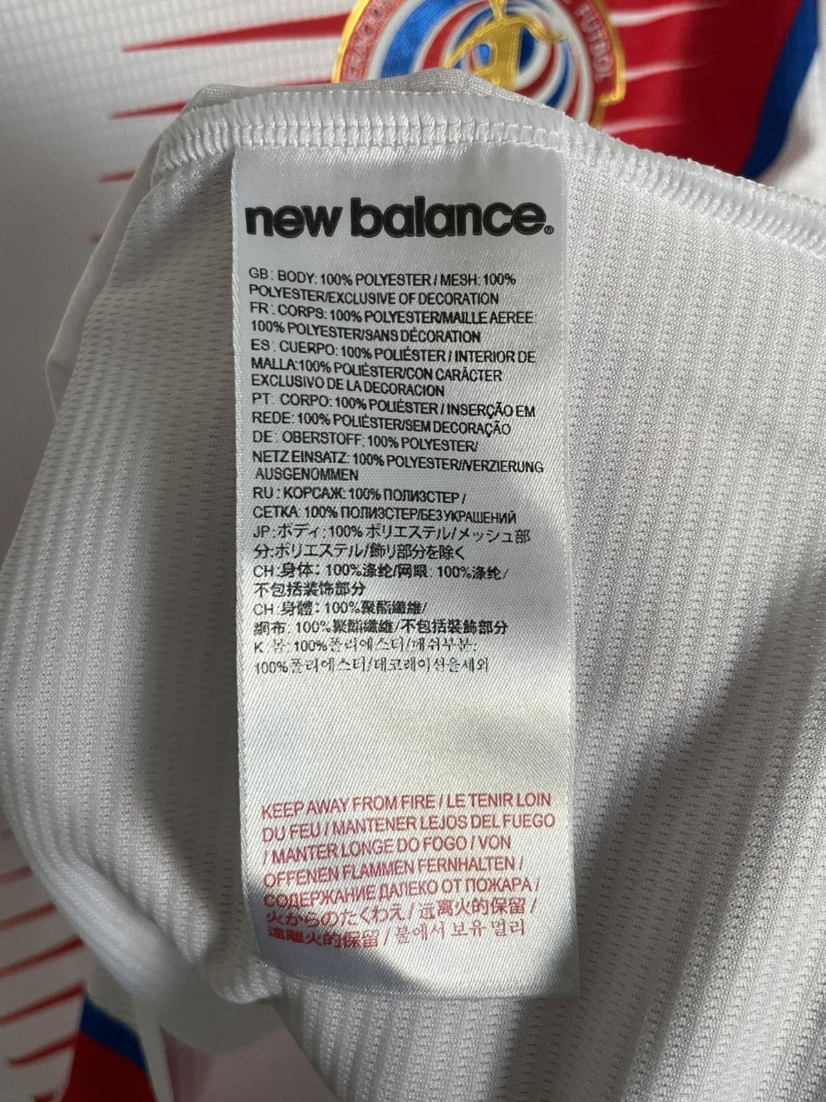 New Balance NEW BALANCE COSTA RICA 2016 2017 AWAY FOOTBALL SHIRT JERSEY Size US S / EU 44-46 / 1 - 8 Thumbnail