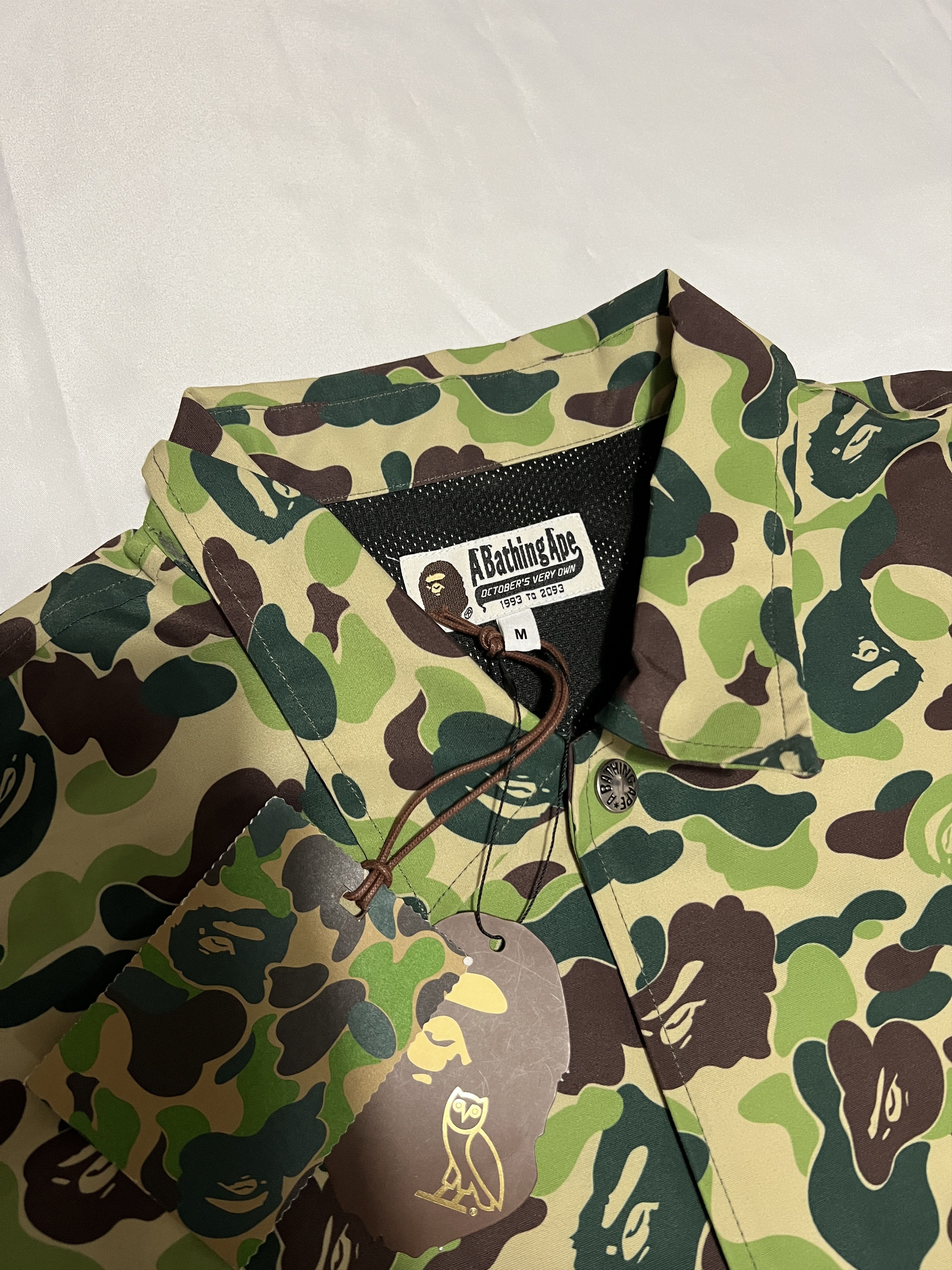 Bape × October's Very Own BAPE x OVO ABC ABC Camo Coach Jacket Size US M / EU 48-50 / 2 - 4 Thumbnail