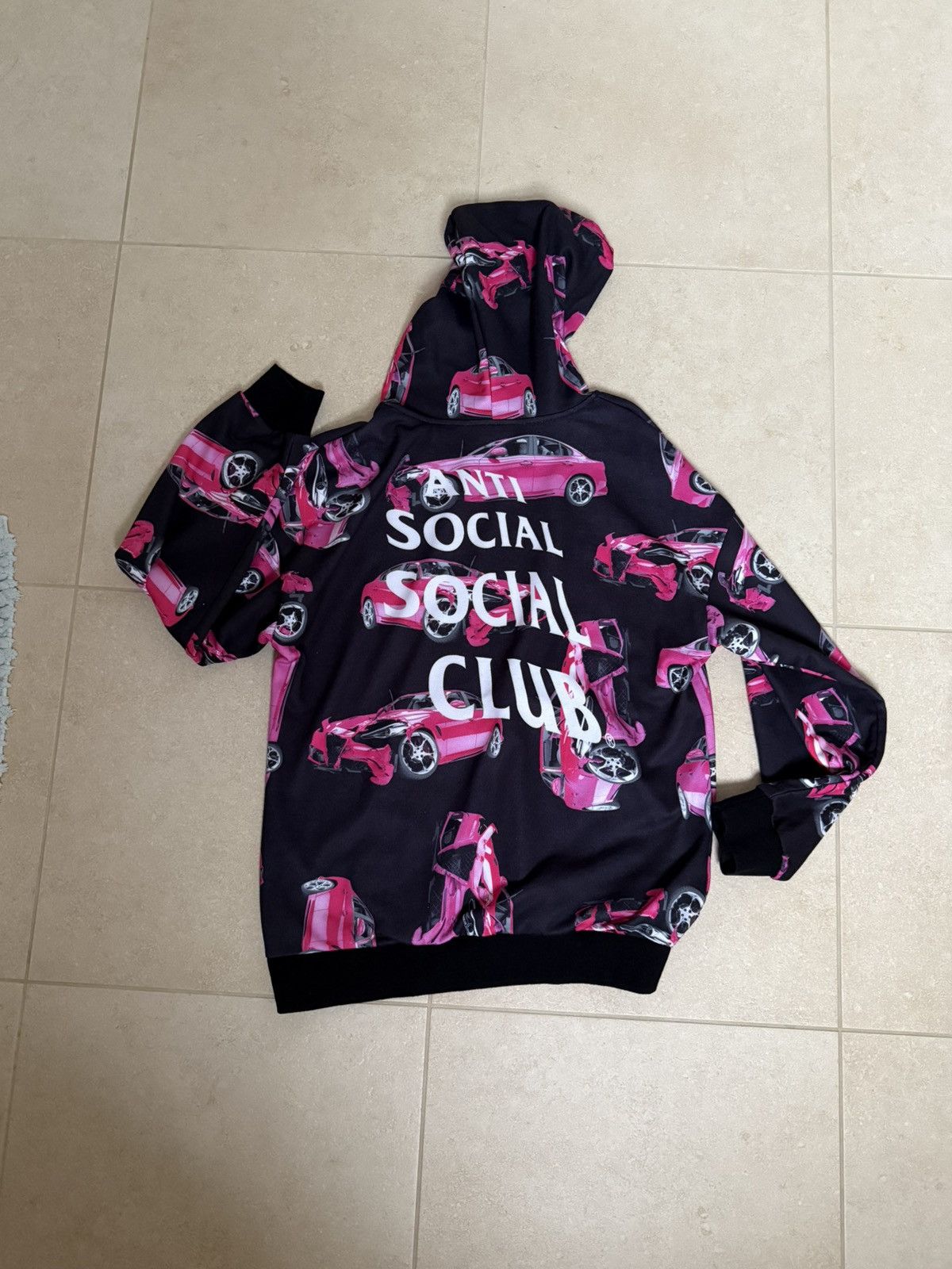 Anti Social Social Club 3AM on Melrose All Over Hoodie