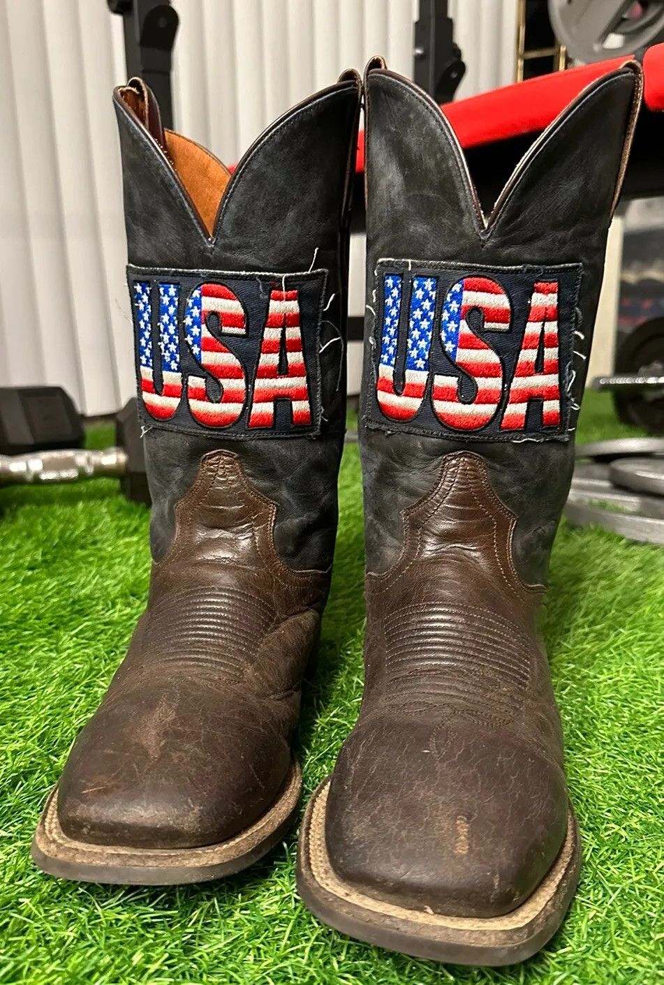 Dan Post DAN POST USA SAND GOAT WESTERN COWBOY BOOTS Size US 8 / EU 41 - 2 Thumbnail
